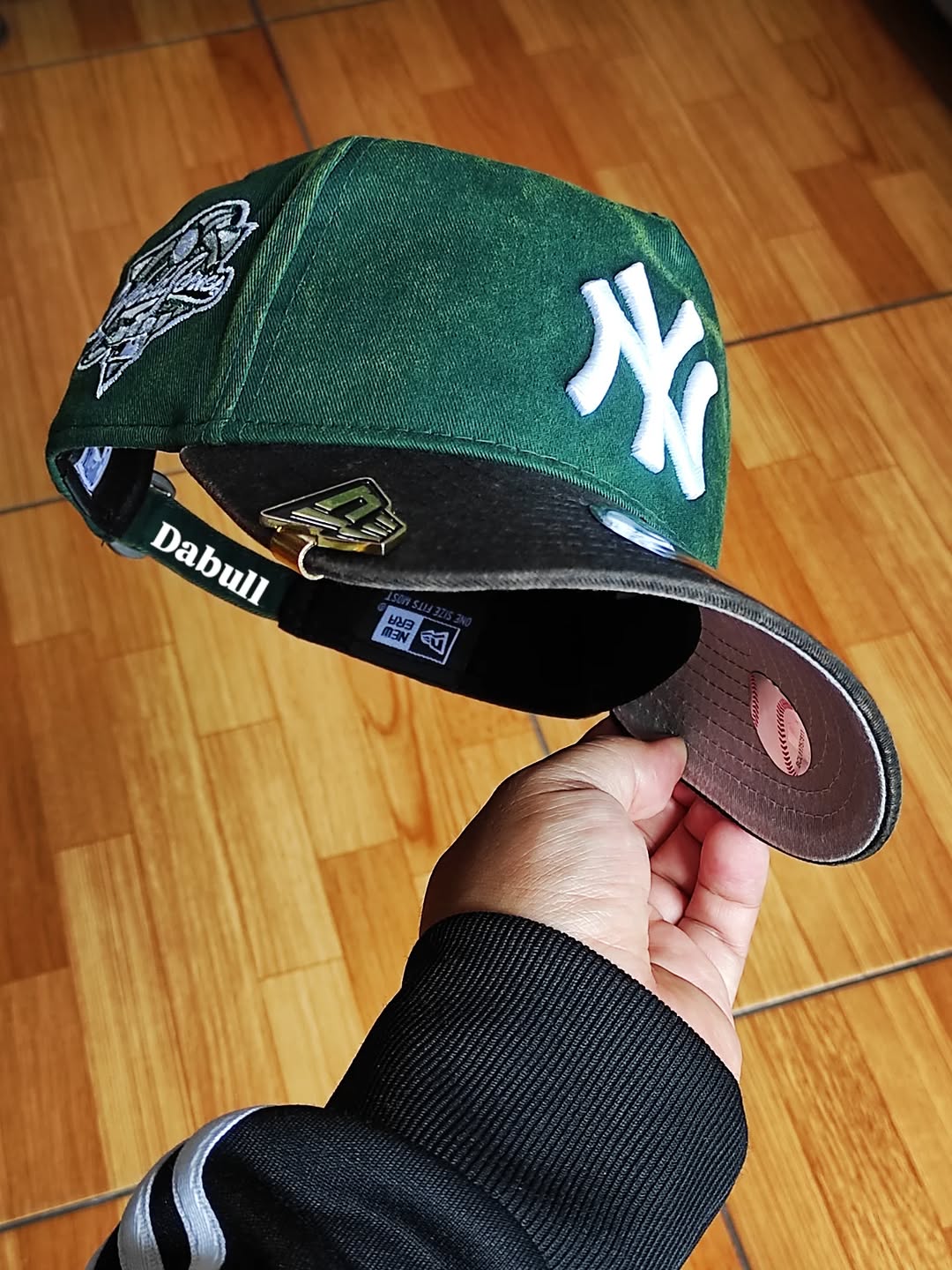 New era New York Yankees DENIM verde 9FORTY A-FRAME Snapback