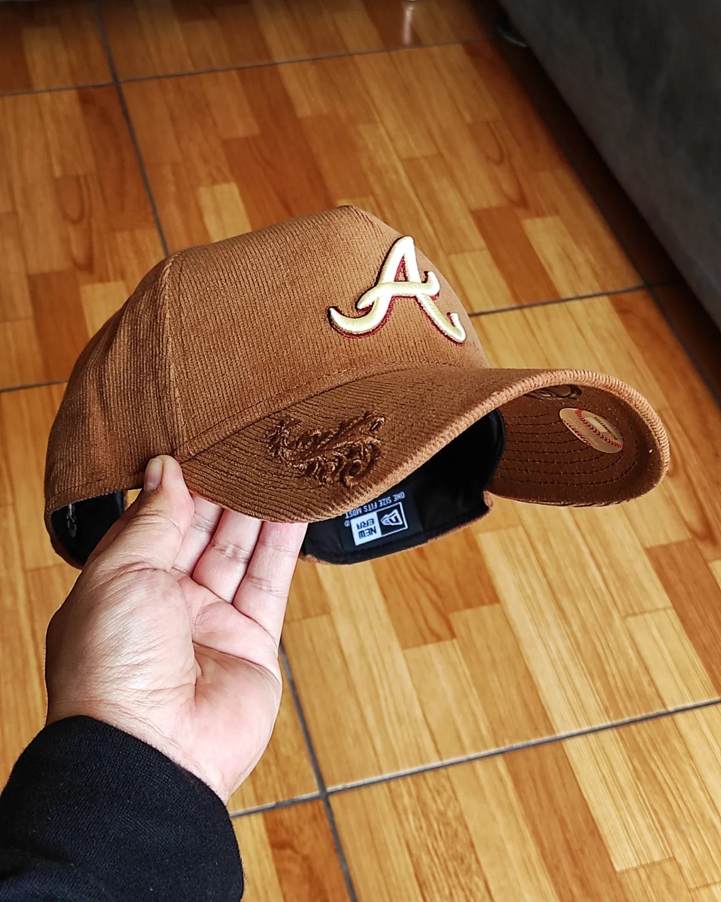 New Era Atlanta Braves Ornamental 9FORTY A-Frame Collection