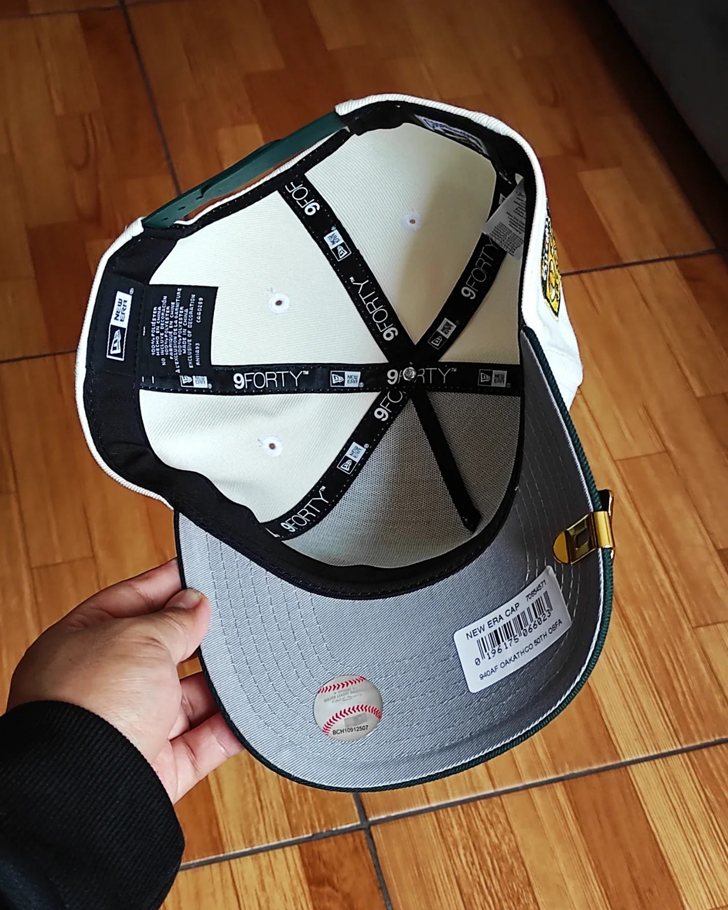 New Era Oakland Athletics 50.º aniversario bicolor 9FORTY A-FRAME