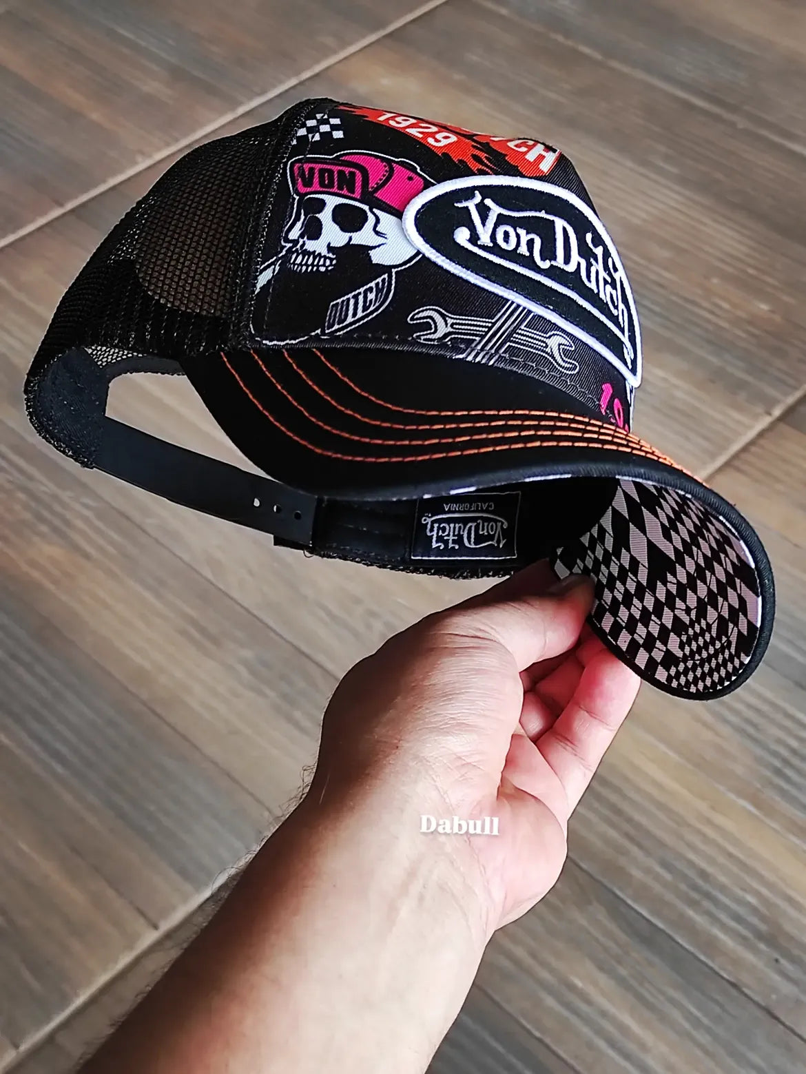 Vondutch trucker cap black edition