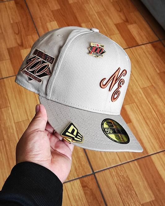 Gorra New Era 59Fifty Ajustada 100 Aniversario