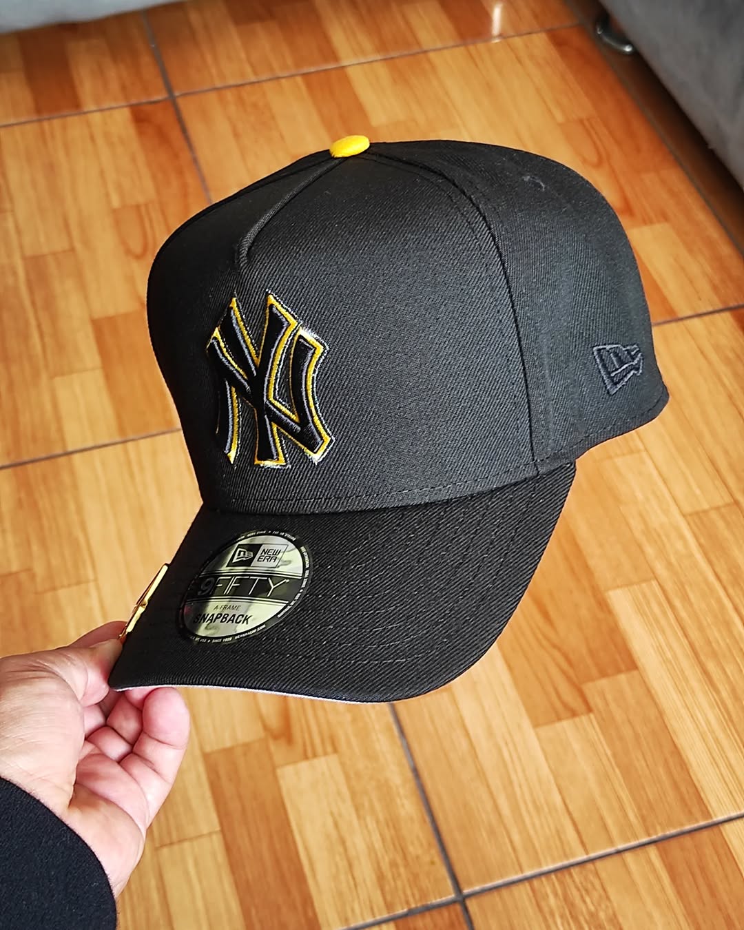 Gorra New Era New York Yankees World Series 1999 negra 9Fifty A Frame Snapback