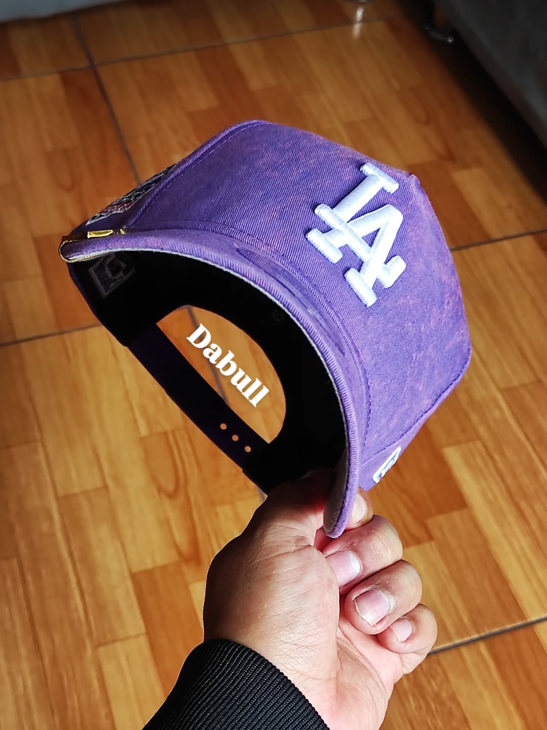 Gorra snapback 9FORTY A-FRAME New Era Los Angeles Dodgers morada 👖