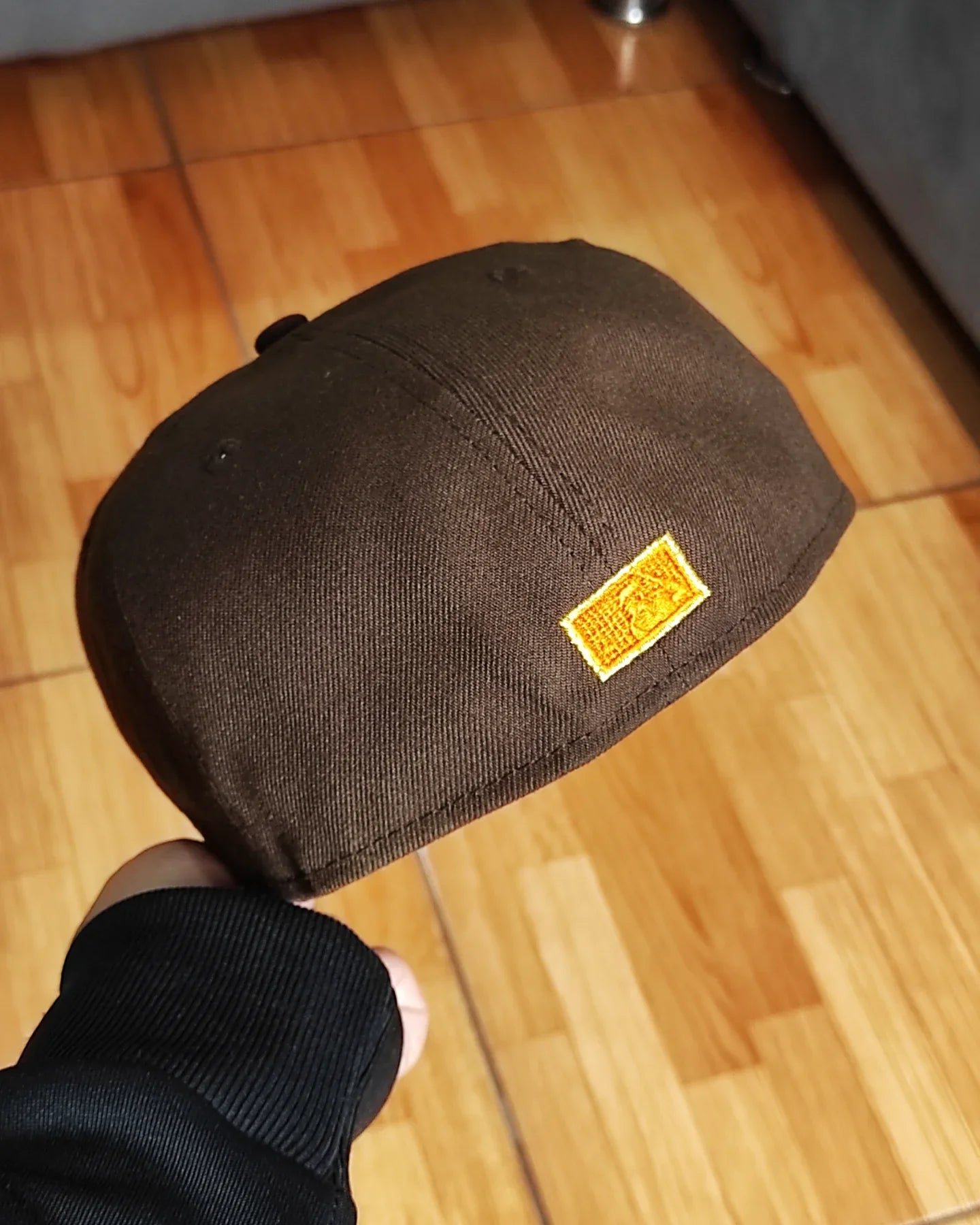 Gorra New Era 59 Fifty Arizona Diamondbacks Fields parche inaugural color café