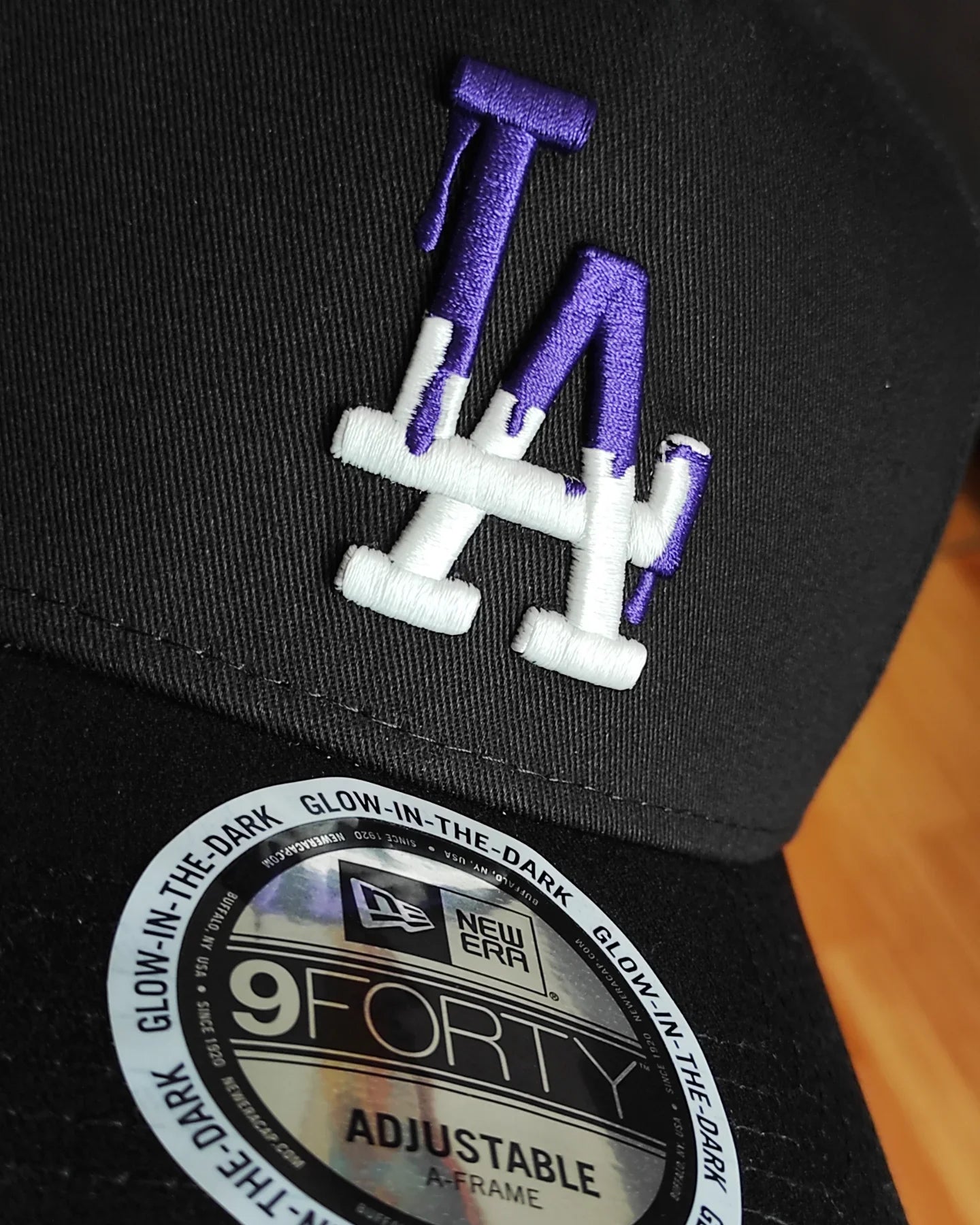 Gorra New Era Los Angeles Dodgers 'Drip' Glow 9FORTY A-Frame Snapback