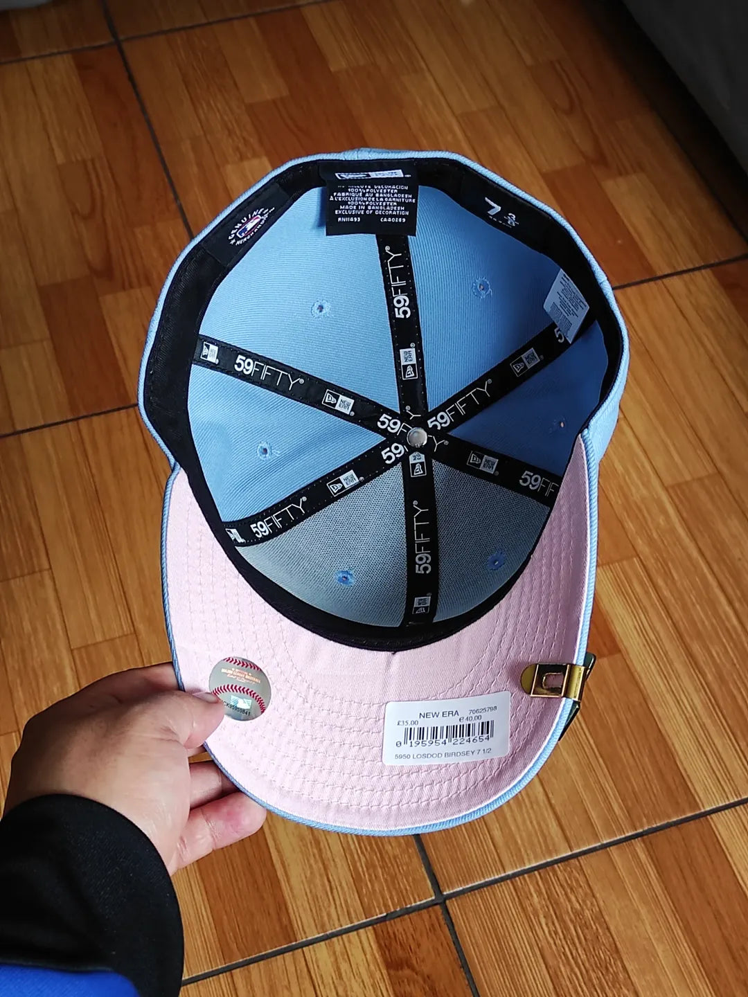 New Era Los Angeles Dodgers 🌴 🌮 azul cielo 59FIFTY