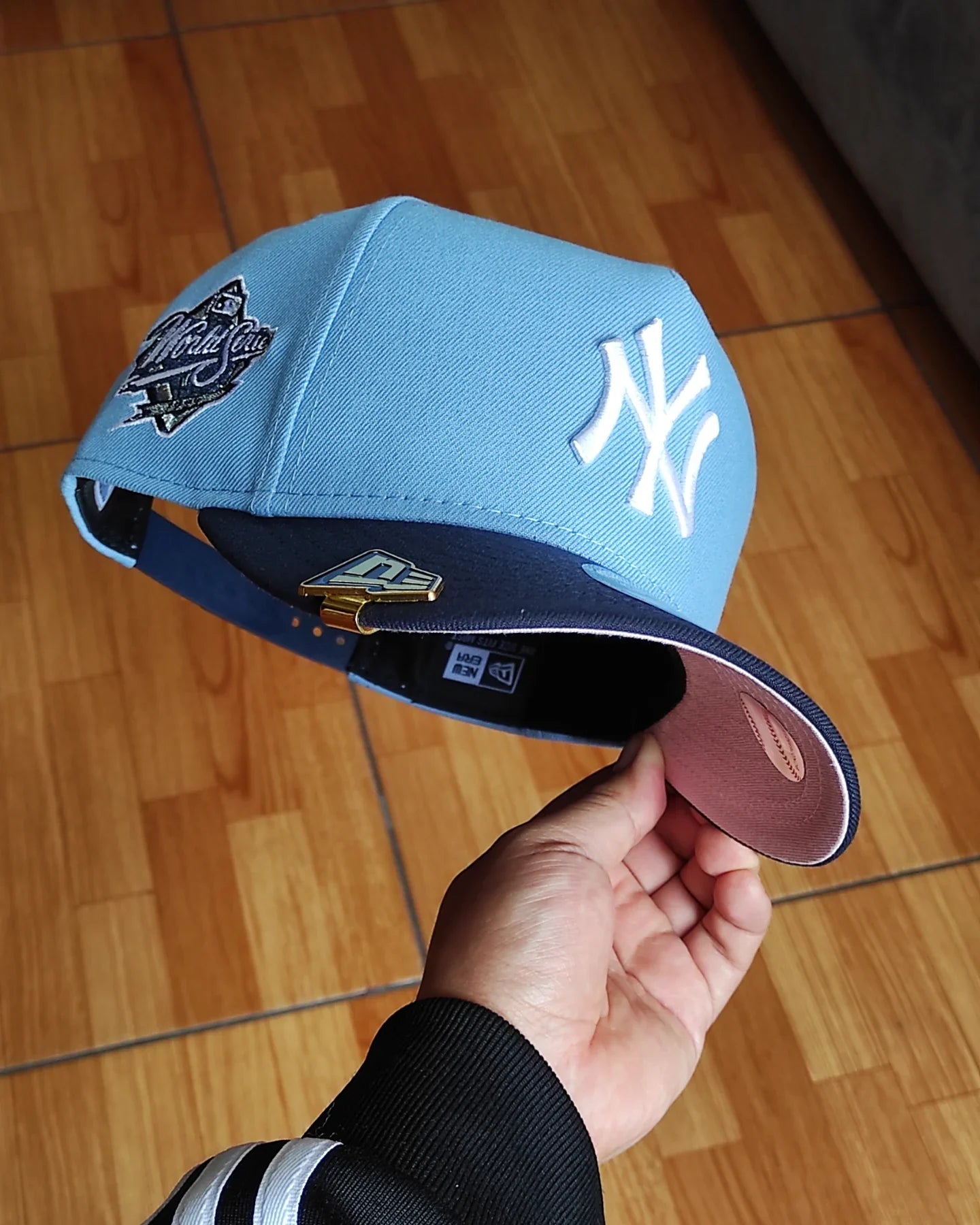 New Era New York Yankees Serie Mundial 1999 AZUL/Celeste Bicolor 9FIFTY A-FRAME Snapback