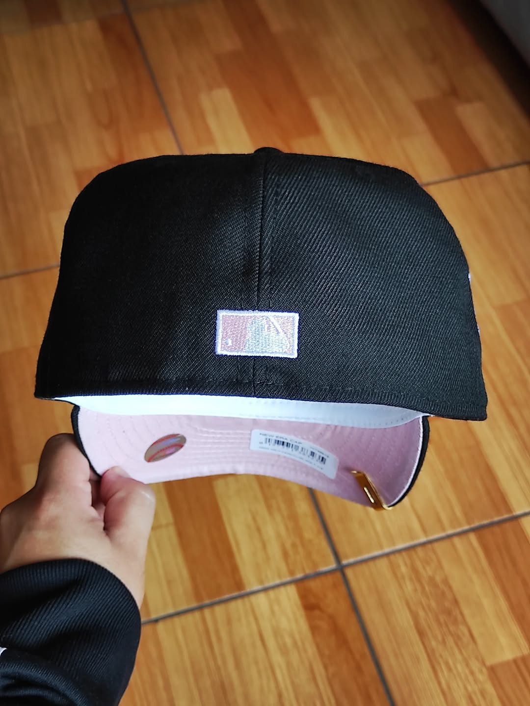 Gorra New Era New York Yankees World Series negra rosa 59fifty