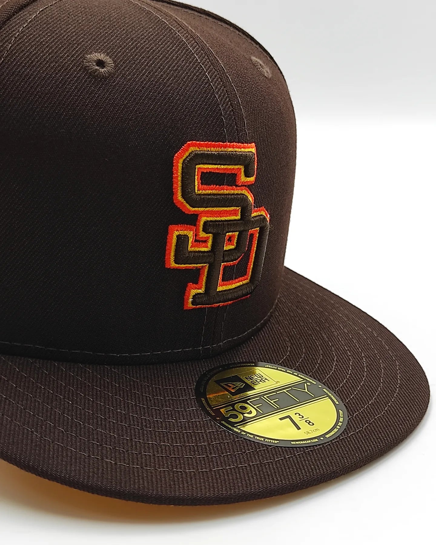 Gorra New Era San Diego Padres 50 Aniversario chocolate oscuro Prime 59 fifty