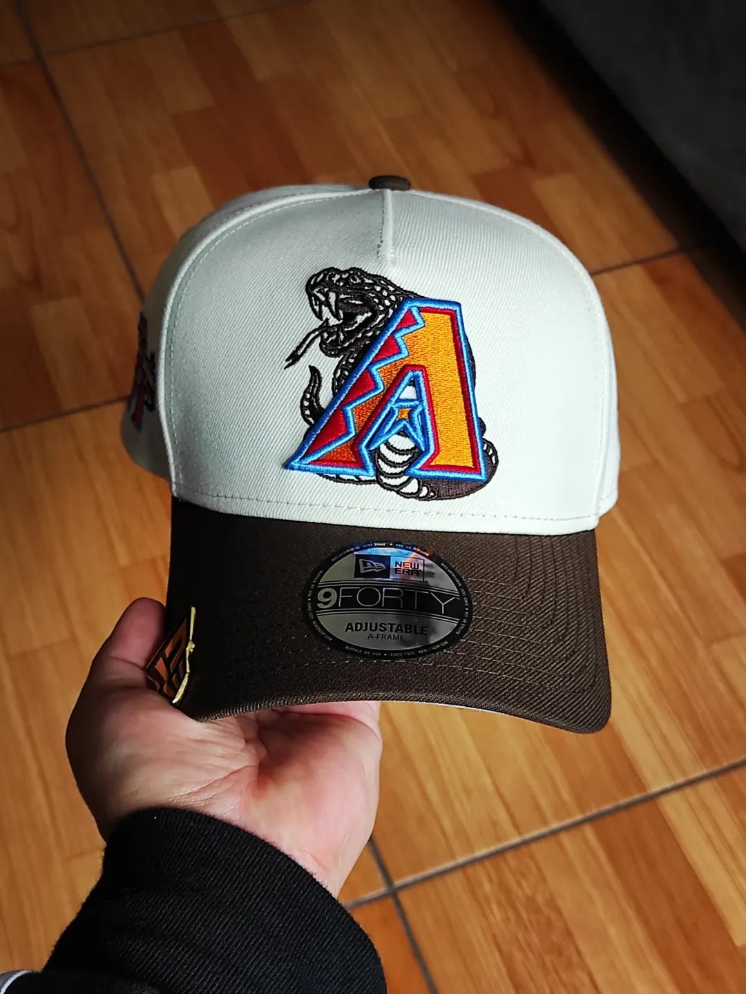 NewEra Arizona Diamondbacks dos tonos 9FORTY A-FRAME cromado