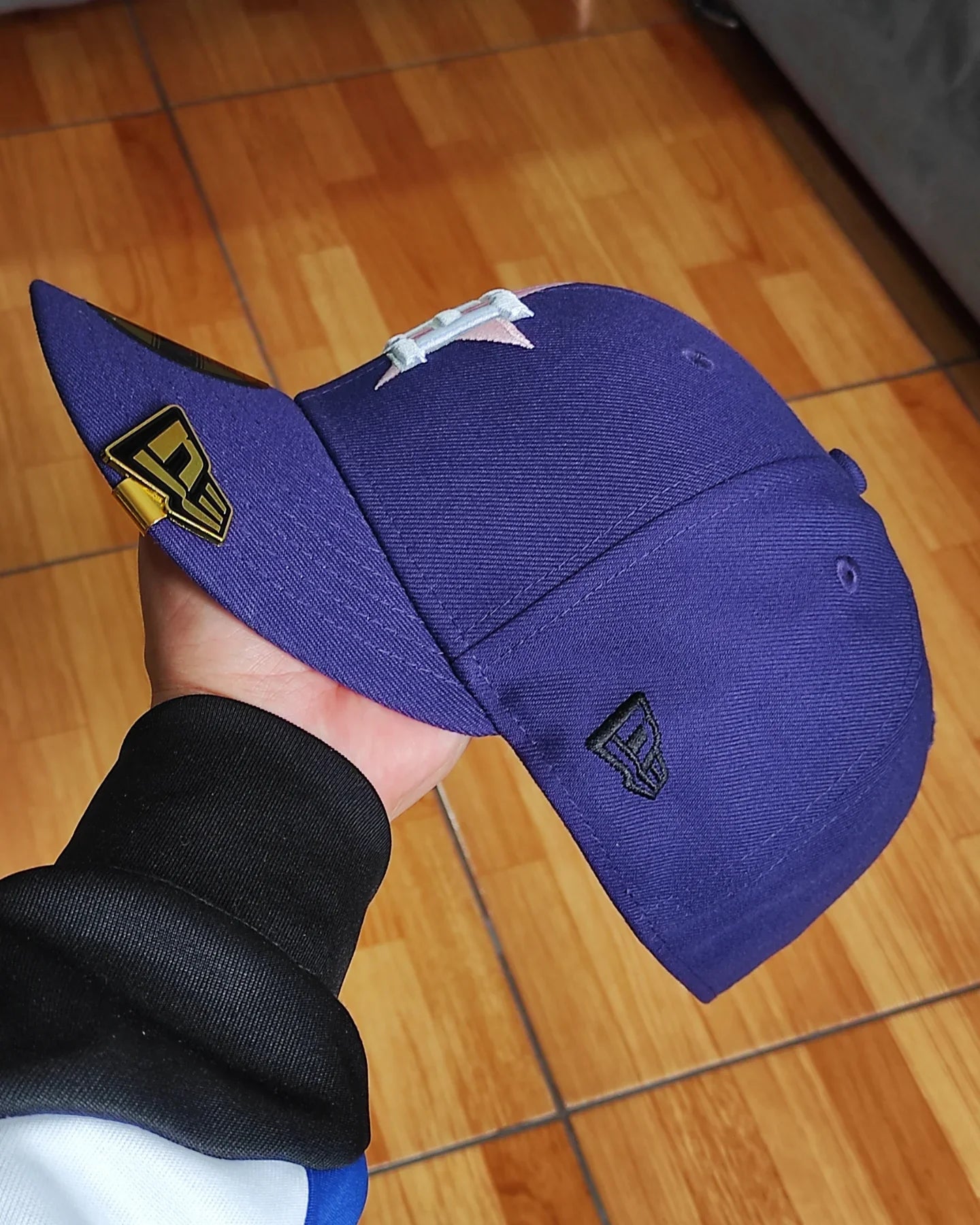 New Era Houston Astros World series 2017 morado/rosa 🟣🌸-59 Fifty fitted