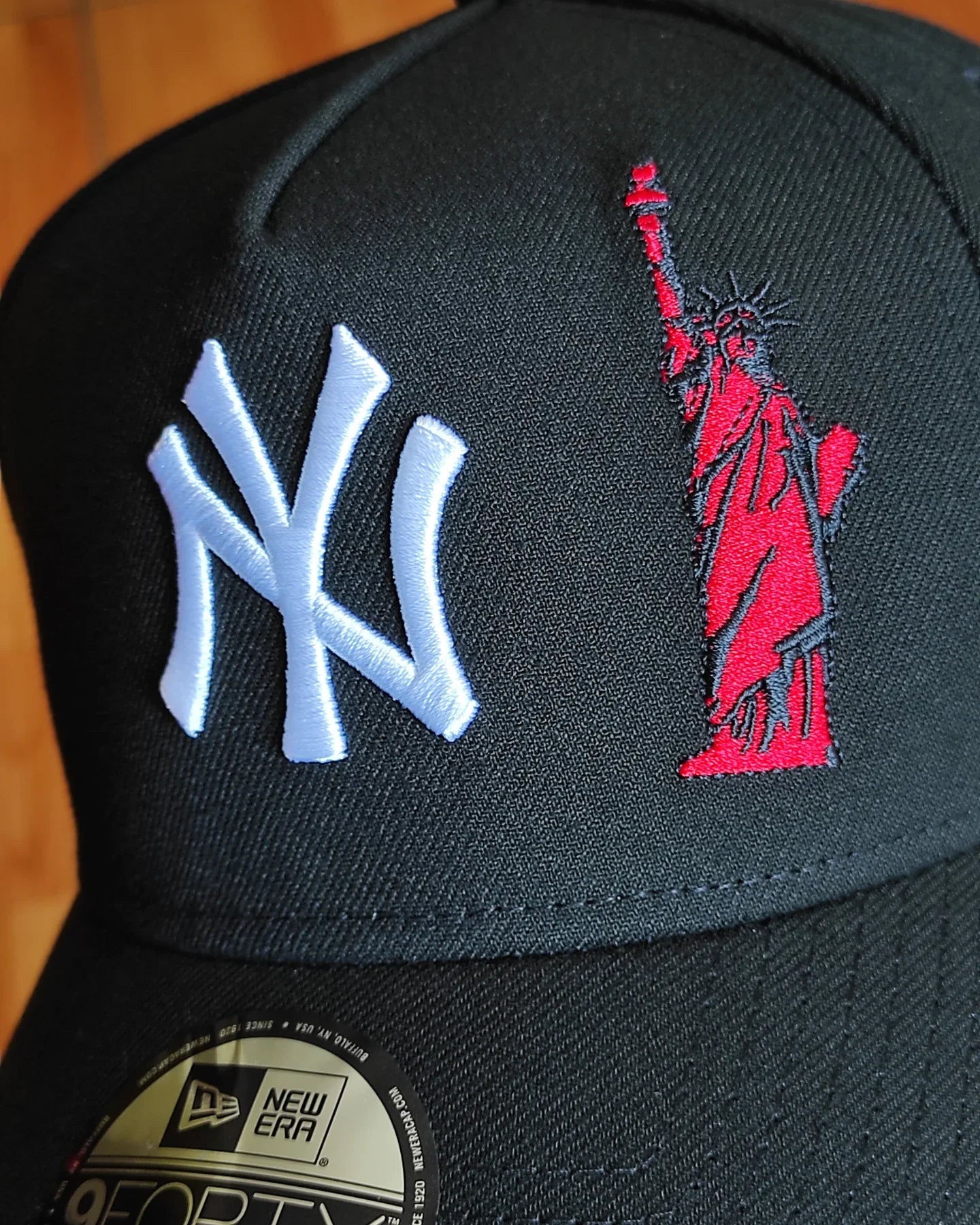 New Era New York Yankees liberty 🗽serie mundial 1999 EDICIÓN negra 9FORTY A-FRAME