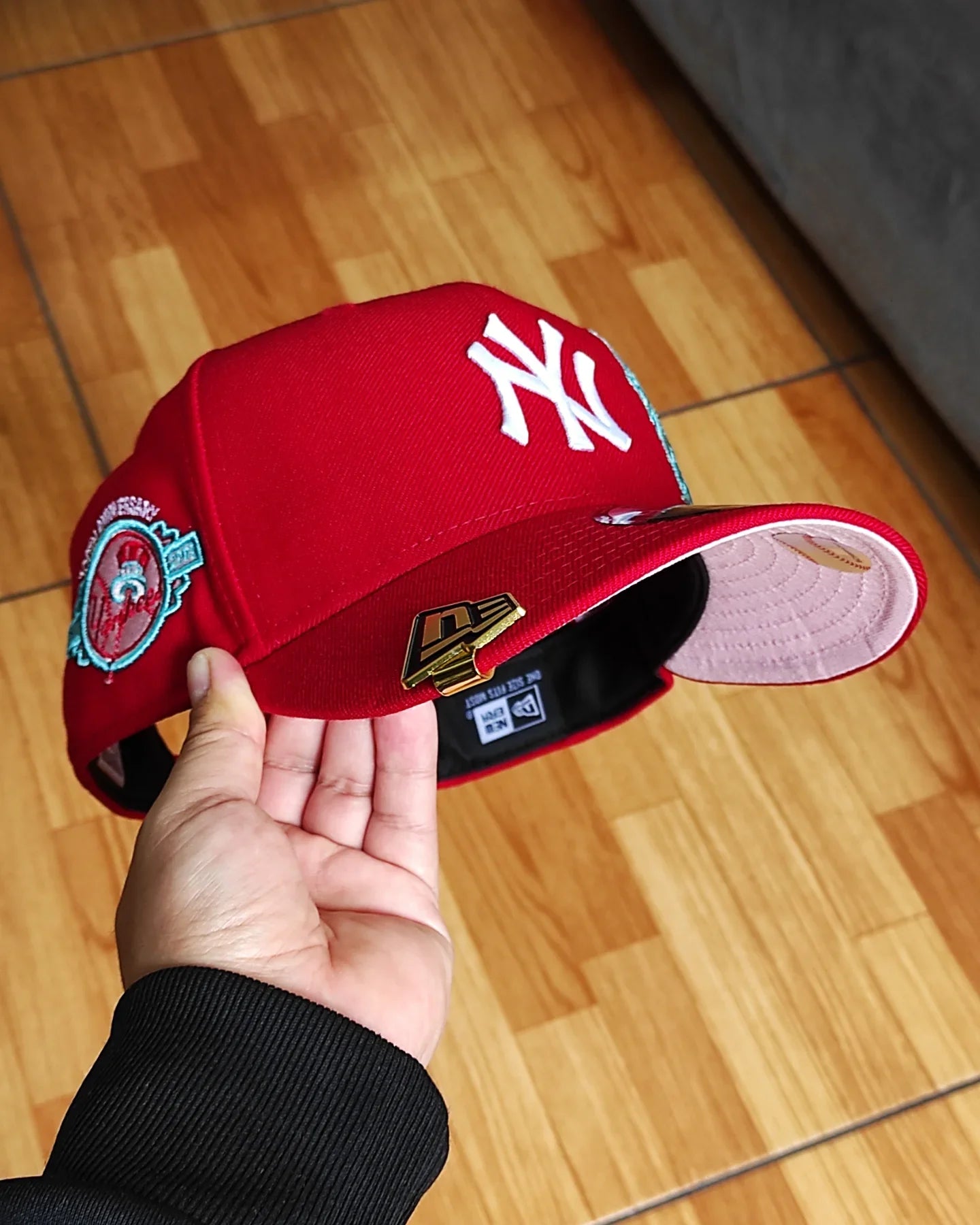 New Era New York Yankees 100 Aniversario Colección Liberty 🗽 9FIFTY Snapback - Rojo