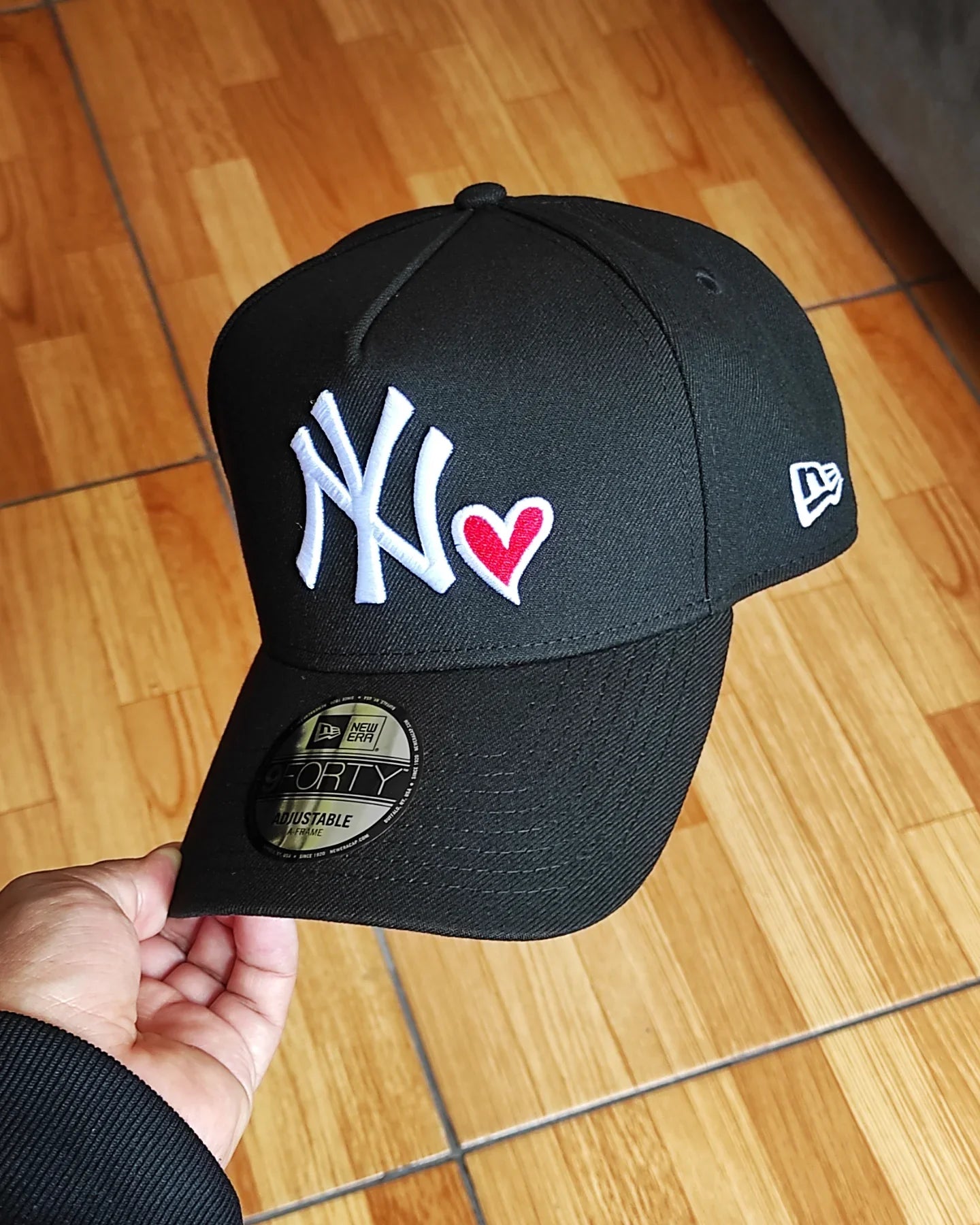 New Era New York Yankees CORAZÓN ♥️ serie mundial 9 FORTY A-FRAME