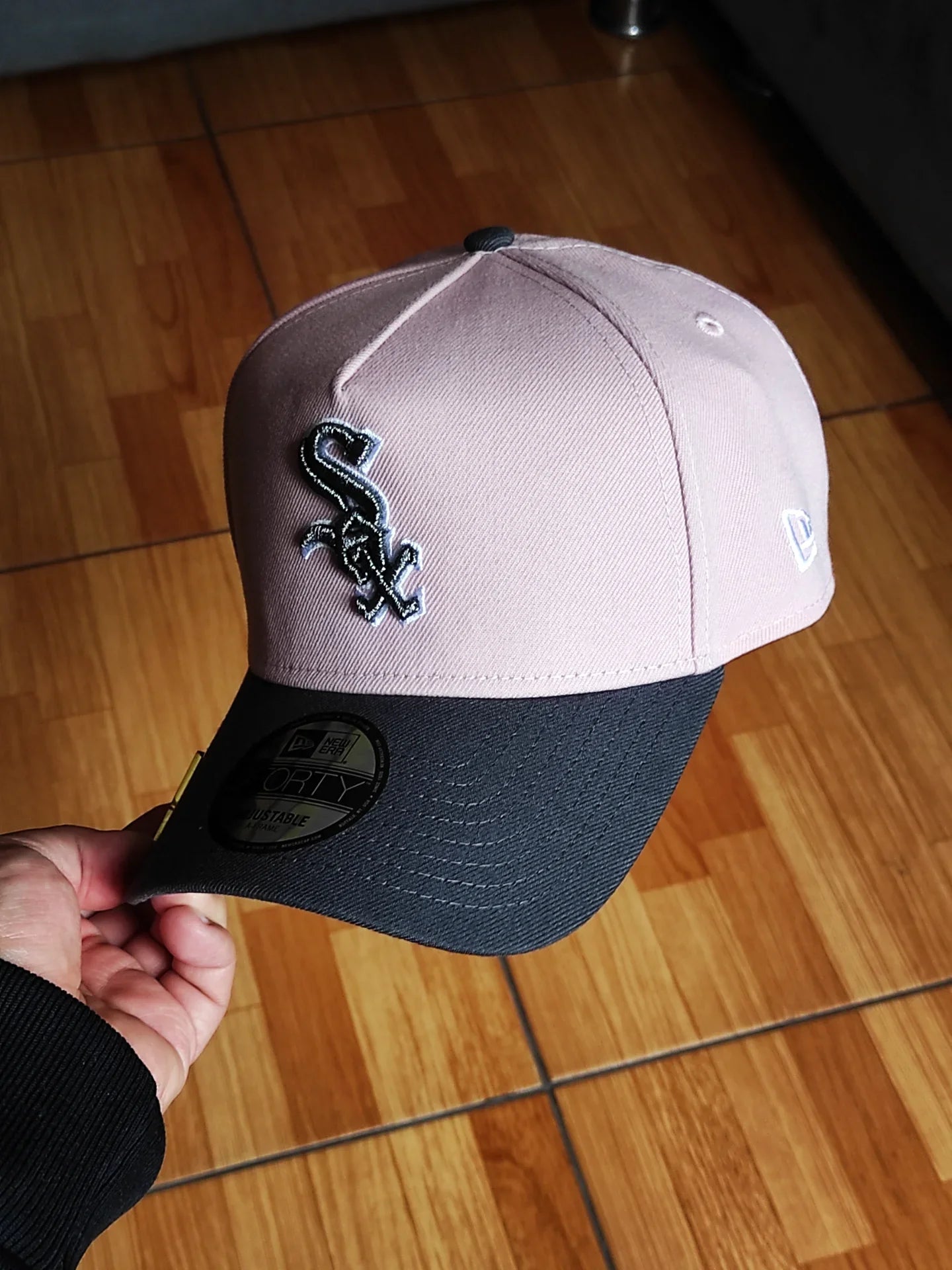Gorra Snapback A-Frame 9Forty New Era con Parche Lateral de los Chicago White Sox 95 Años