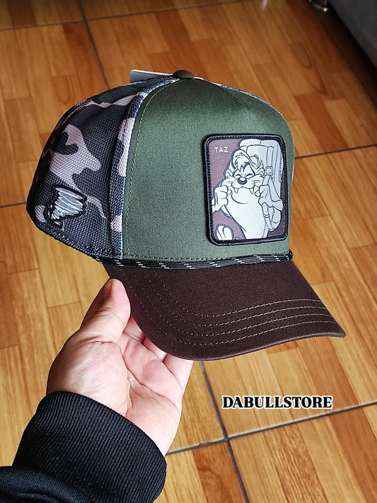 Gorra trucker multicolor Looney Tunes Diablo de Tasmania de Capslab