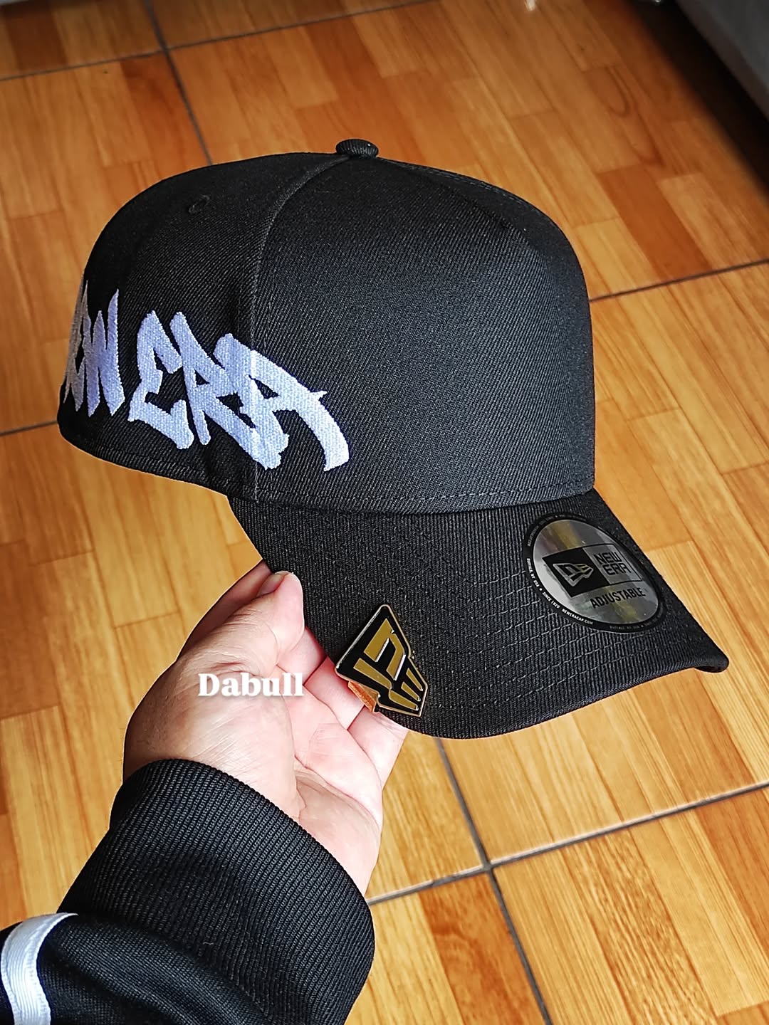Gorra New Era Essential negra 9Forty A-Frame