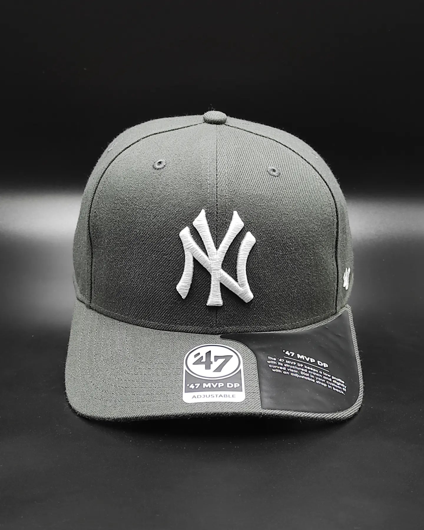 Gorra snapback 47brand New York Yankees Classic Cold Zone plomo