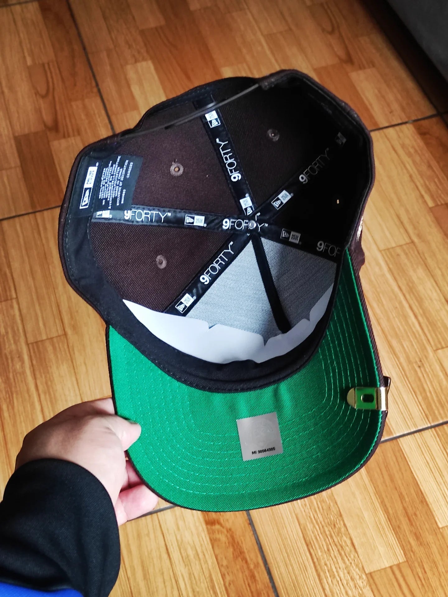 New Era Gorra de broche ajustable 9Forty A Frame Fresno Grizzlies Burnt Wood