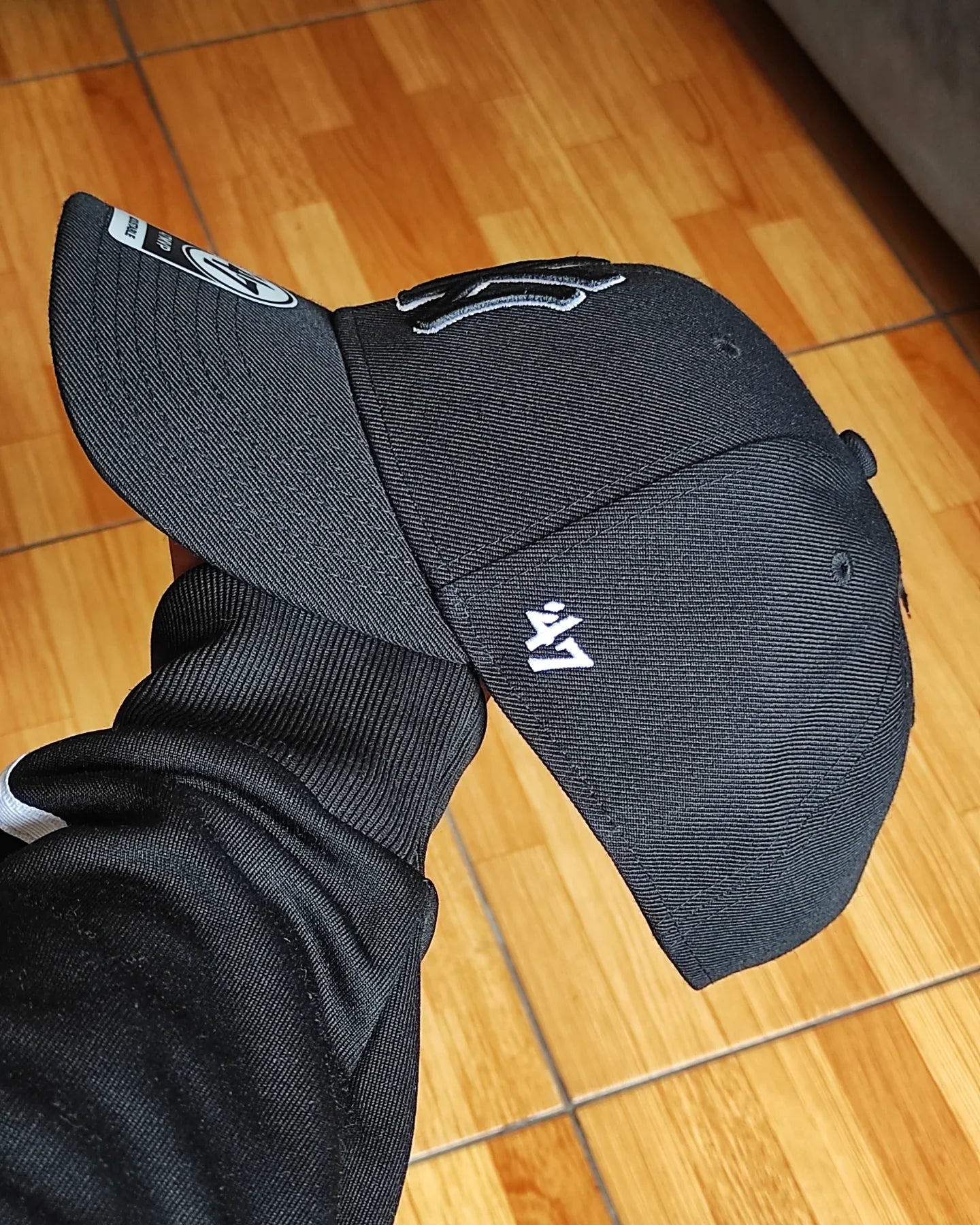 Gorra Snapback 47brand New York Yankees MVP negra