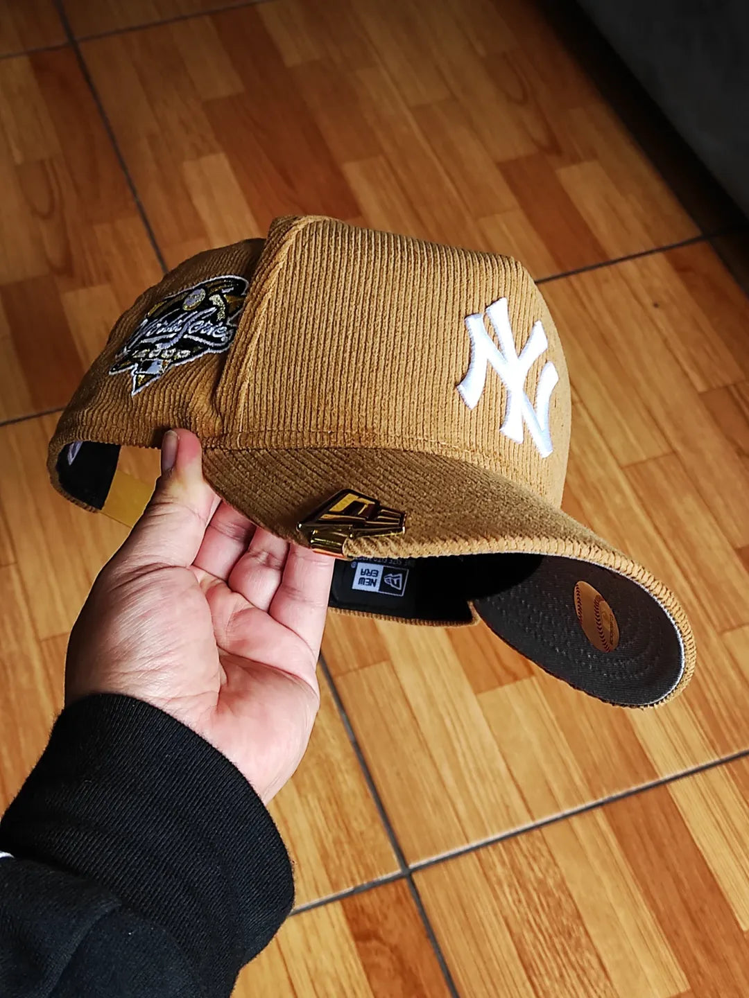 NewEra New York Yankees World Series cord Kaki 9 forty aframe