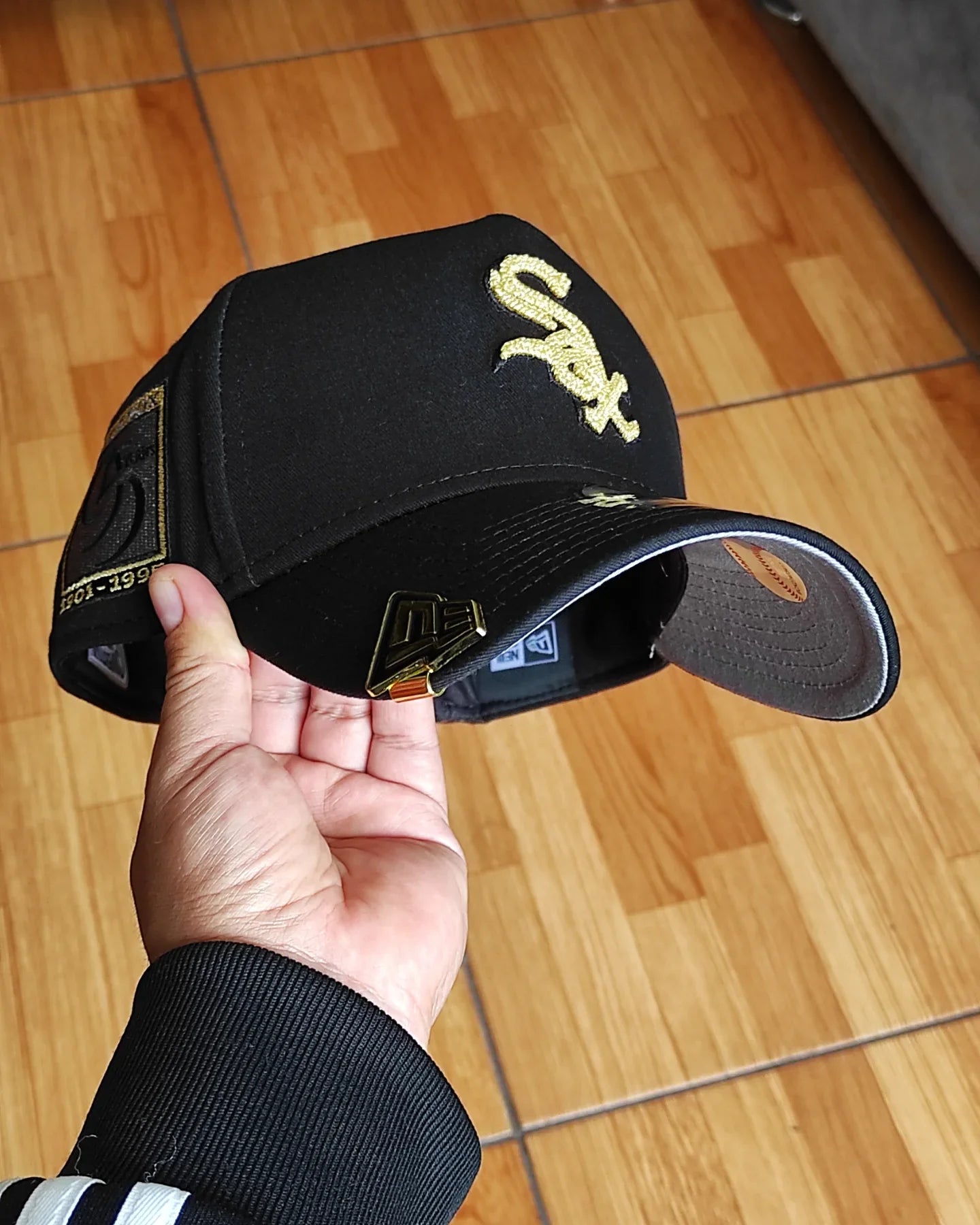New Era White Sox ✨negro lujo 9FORTY A-FRAME