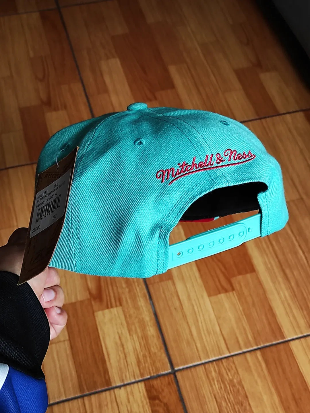 Gorra snapback Vancouver Grizzlies Mitchell & Ness NBA FRONT LOADED