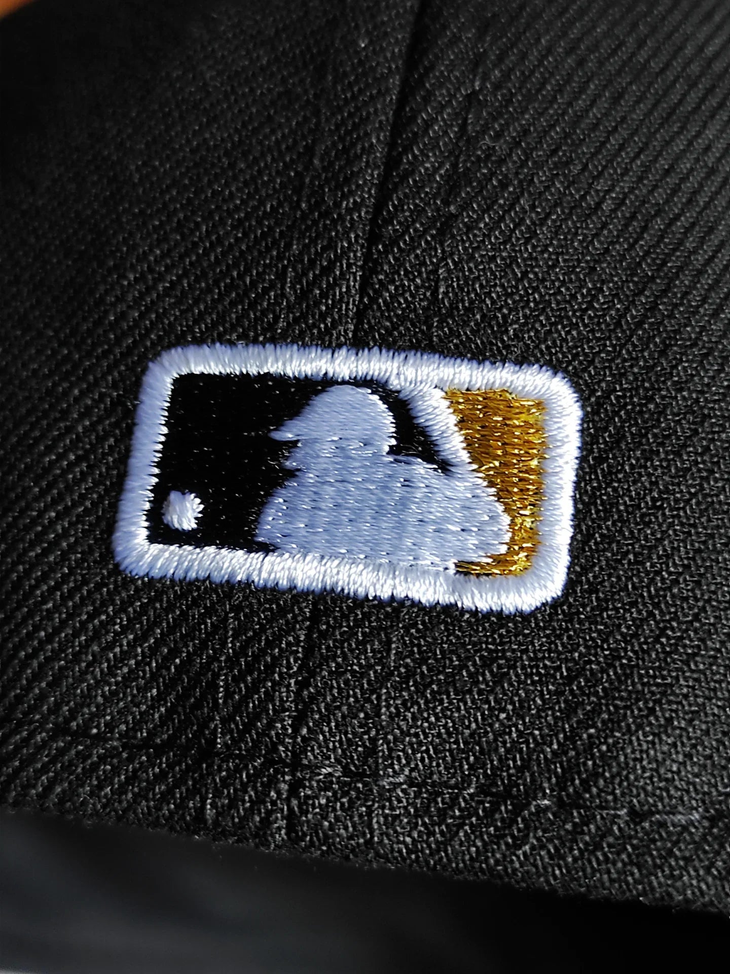 New Era Los Angeles Dodgers CALAVERA 💀 Edición Cromo Negro 59fifty ajustada