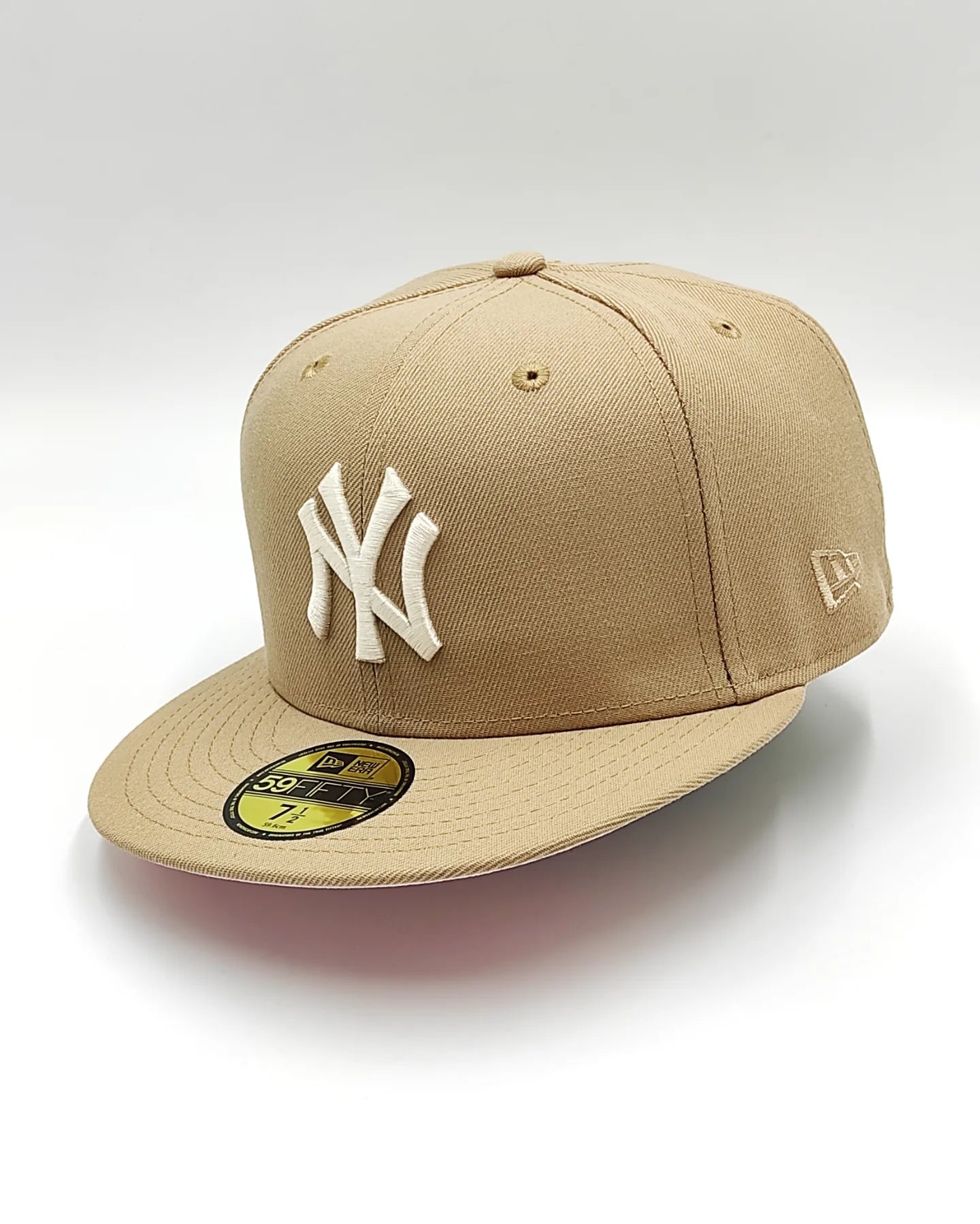 New Era gorra 59fifty New York Yankees World Series 1999 edición camel