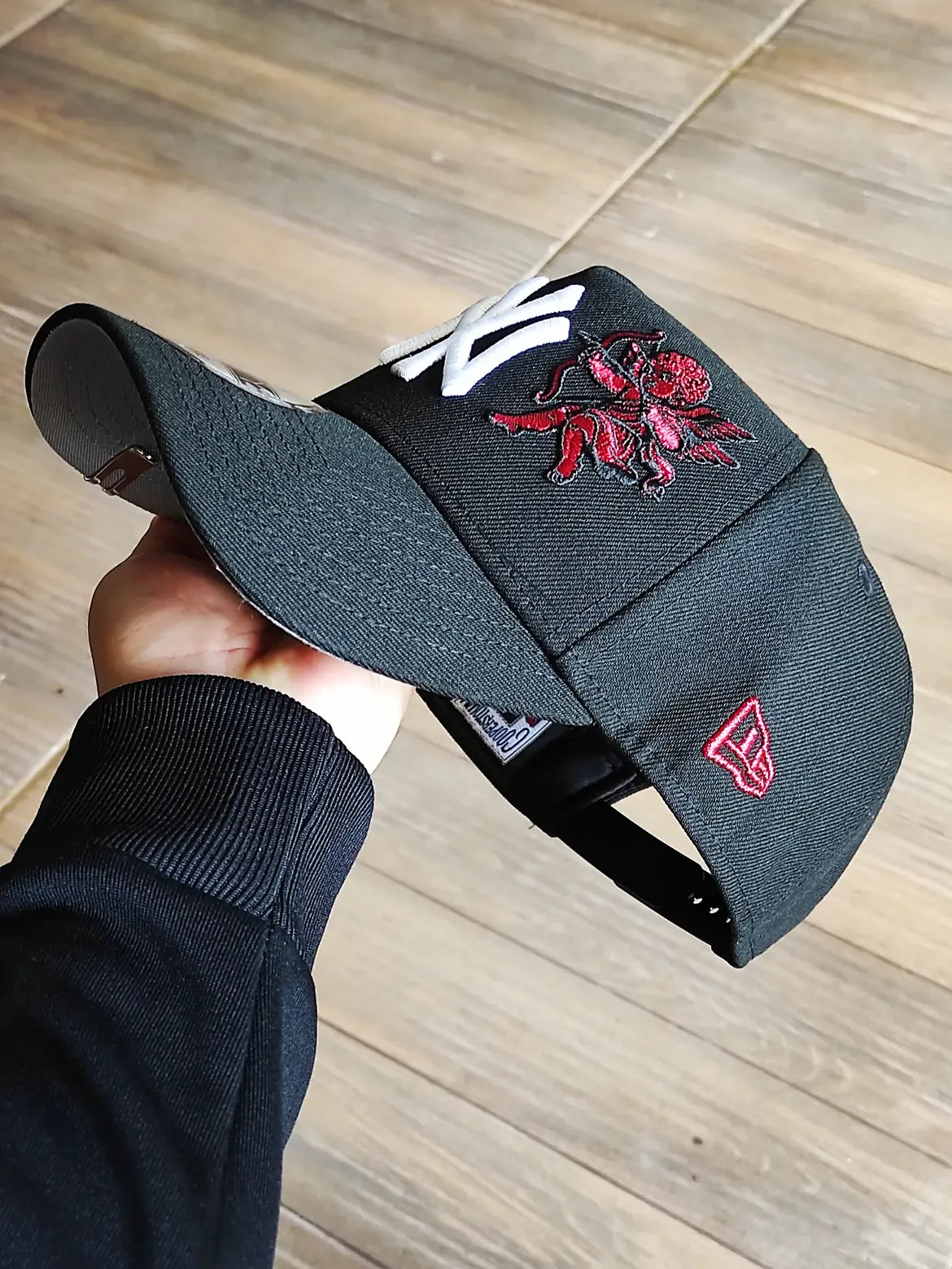 New Era New York Yankees world series Ángel 🏹 black red 9forty a frame