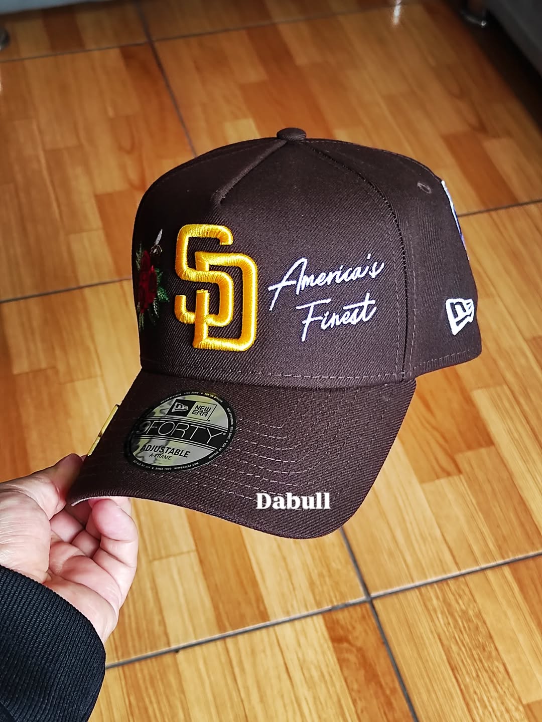 Gorra New Era San Diego Padres 'One ♥️' 9FORTY A-Frame con broche ajustable