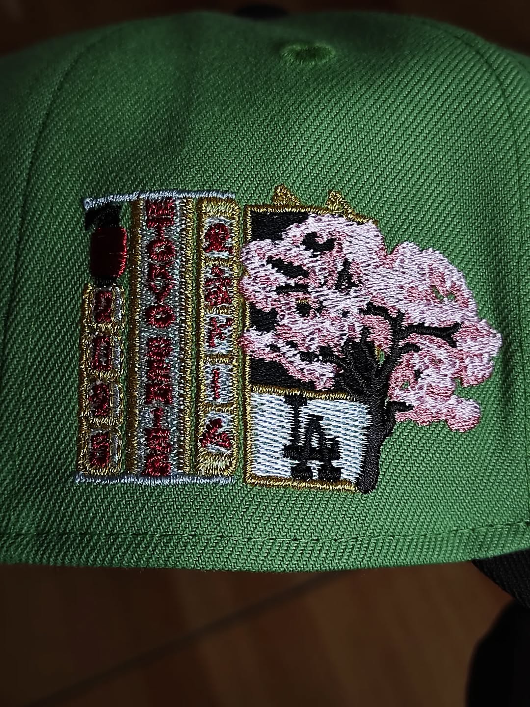 Gorra New Era Los Angeles Dodgers Tokyo Series matcha verde 9forty A-FRAME