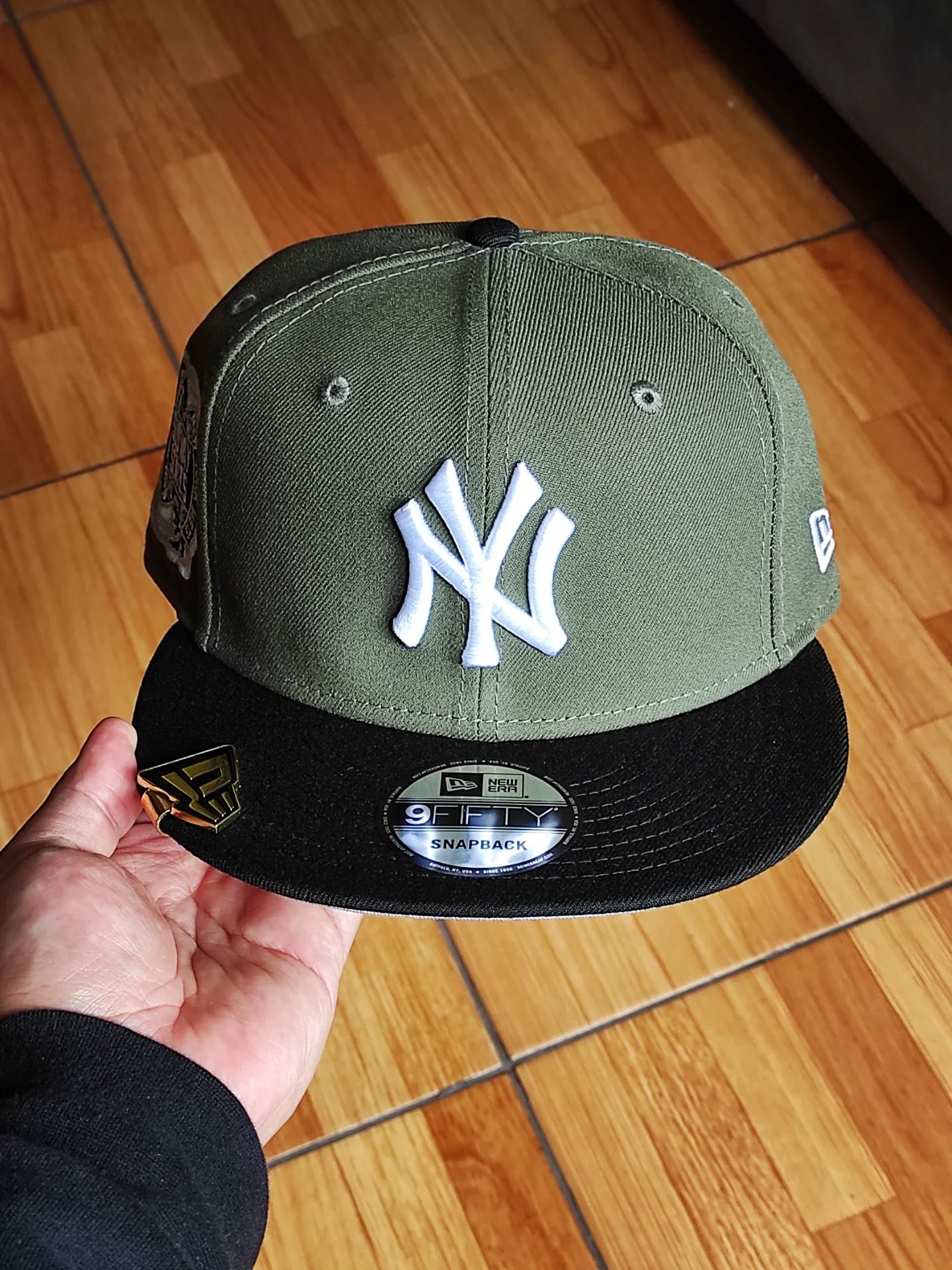 Gorra New Era New York Yankees Subway Series Two Tone Oliva Negro 9FIFTY Snapback