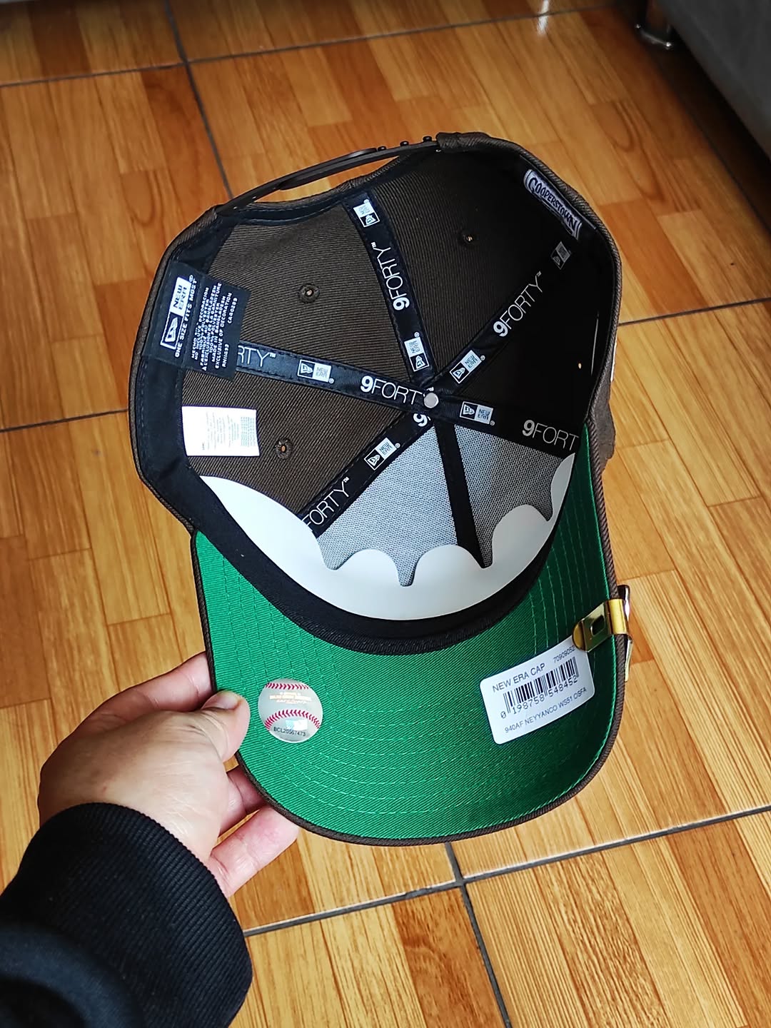 Gorra New Era New York Yankees Edición Nuez Serie Mundial 1951 9Forty A Frame Snapback
