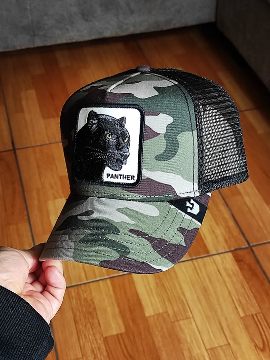 trucker Panther Camouflage Seasonal The Farm de Goorin Bros