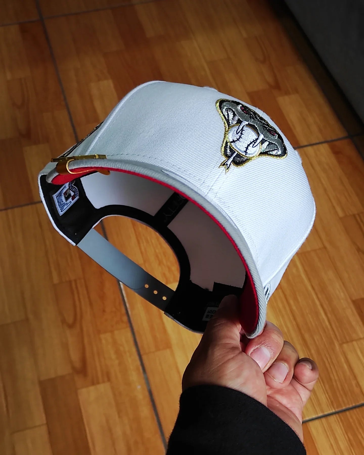New Era Arizona Diamondbacks gris claro rojo 1998 temporada inaugural 9FIFTY SNAPBACK