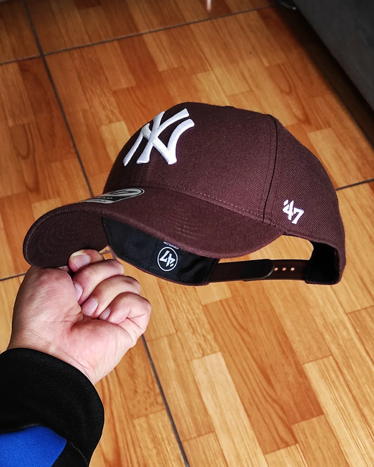 Gorra snapback MVP marrón de los New York Yankees de 47brand