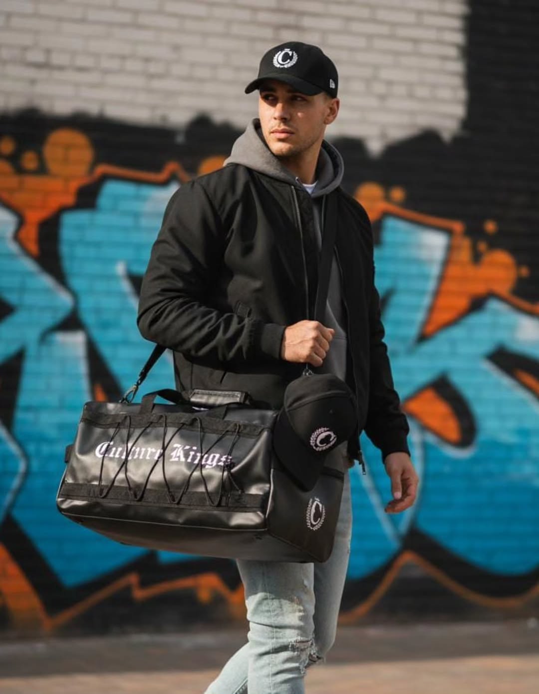 Elite canvas briefcase
