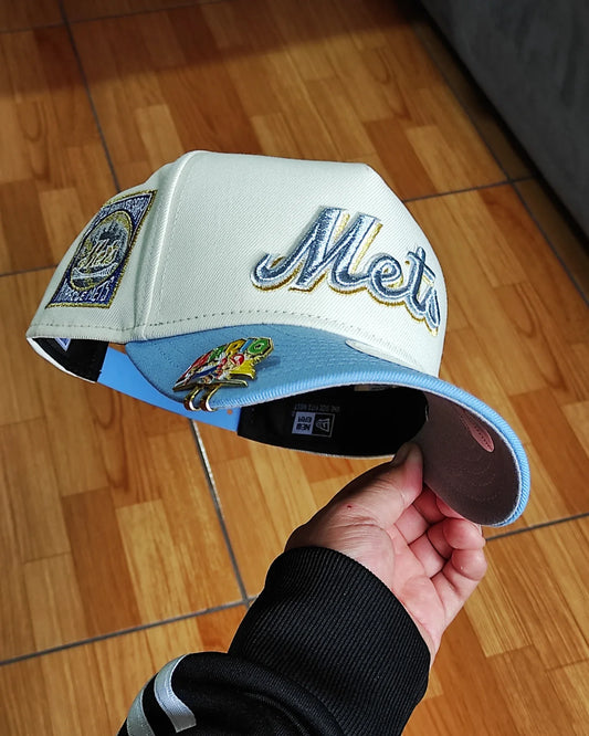Gorra New Era New York Mets 25th Anniversary Chrome Gold Edition A Frame 9Forty Snapback