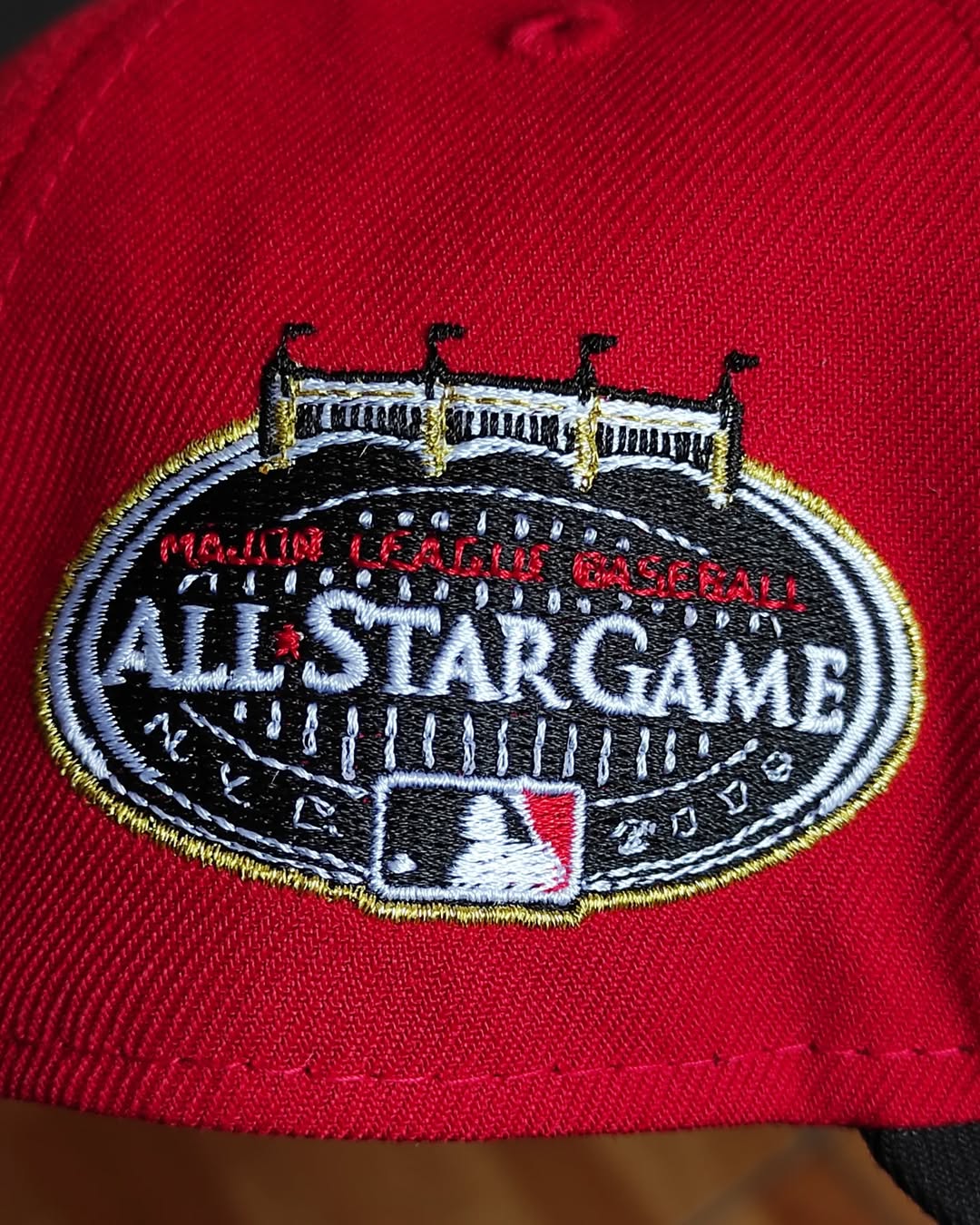 New Era New York Yankees All Star Game negra roja 9 FORTY A-FRAME