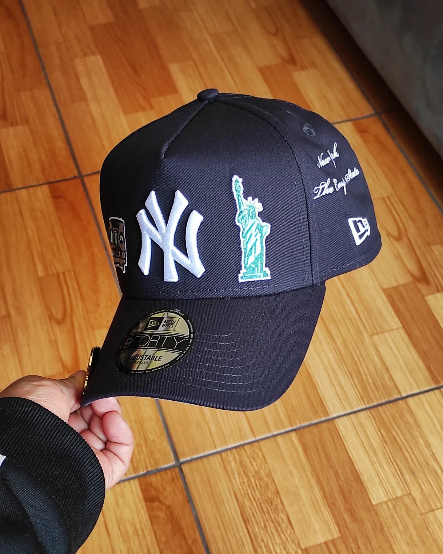 New Era New York Yankees City Transit 🗽🚍 azul marino 9 forty A-FRAME