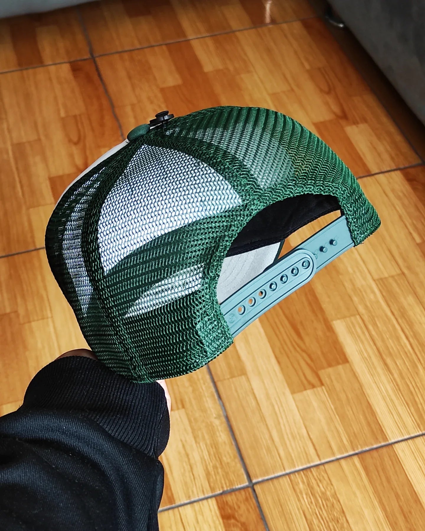 Gorra trucker de espuma Oakland Athletic de 47Brand con cierre a presión