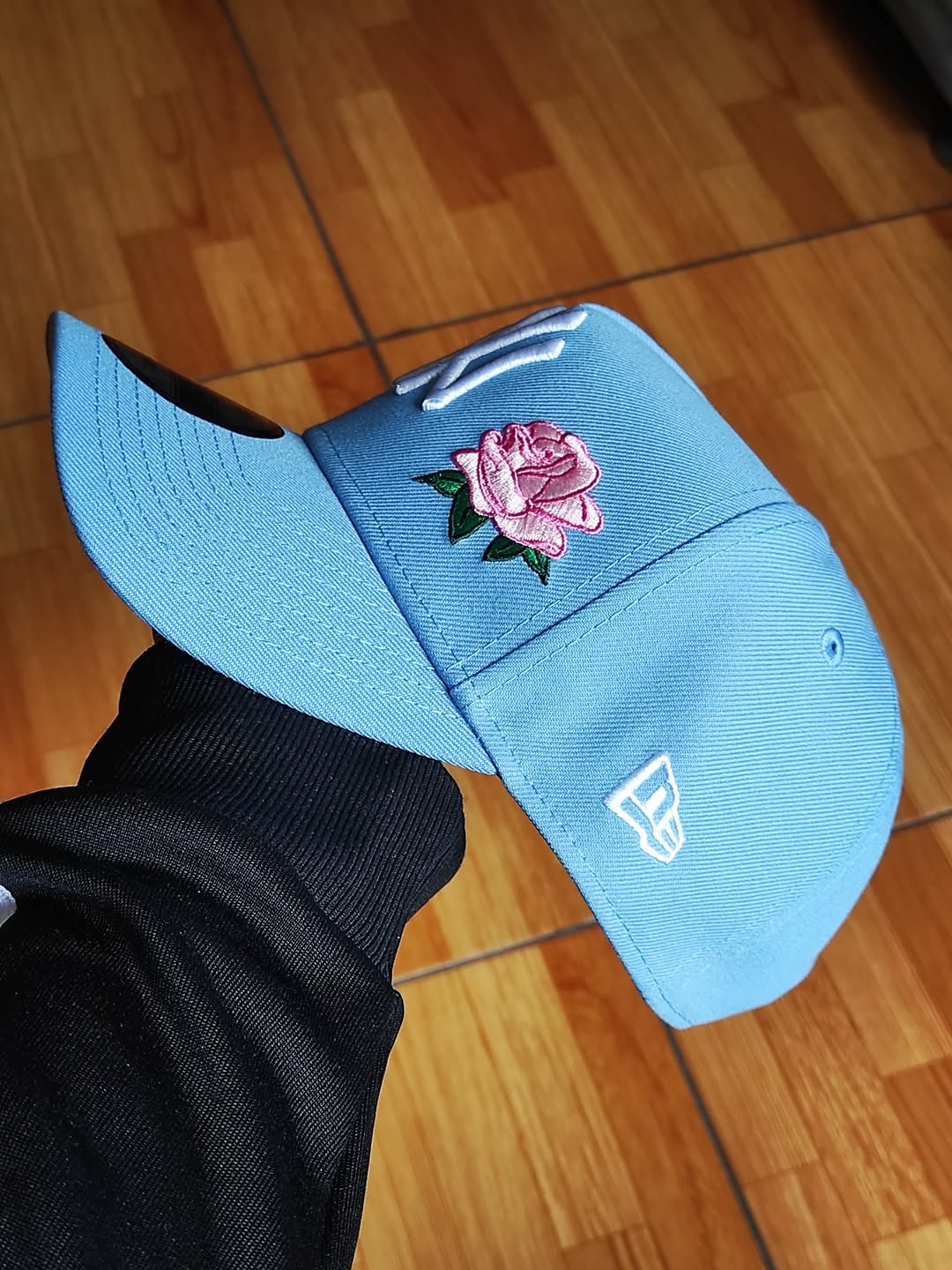 Gorra New Era New York Yankees World Series 1996 SKY azul rosa 9forty A-FRAME