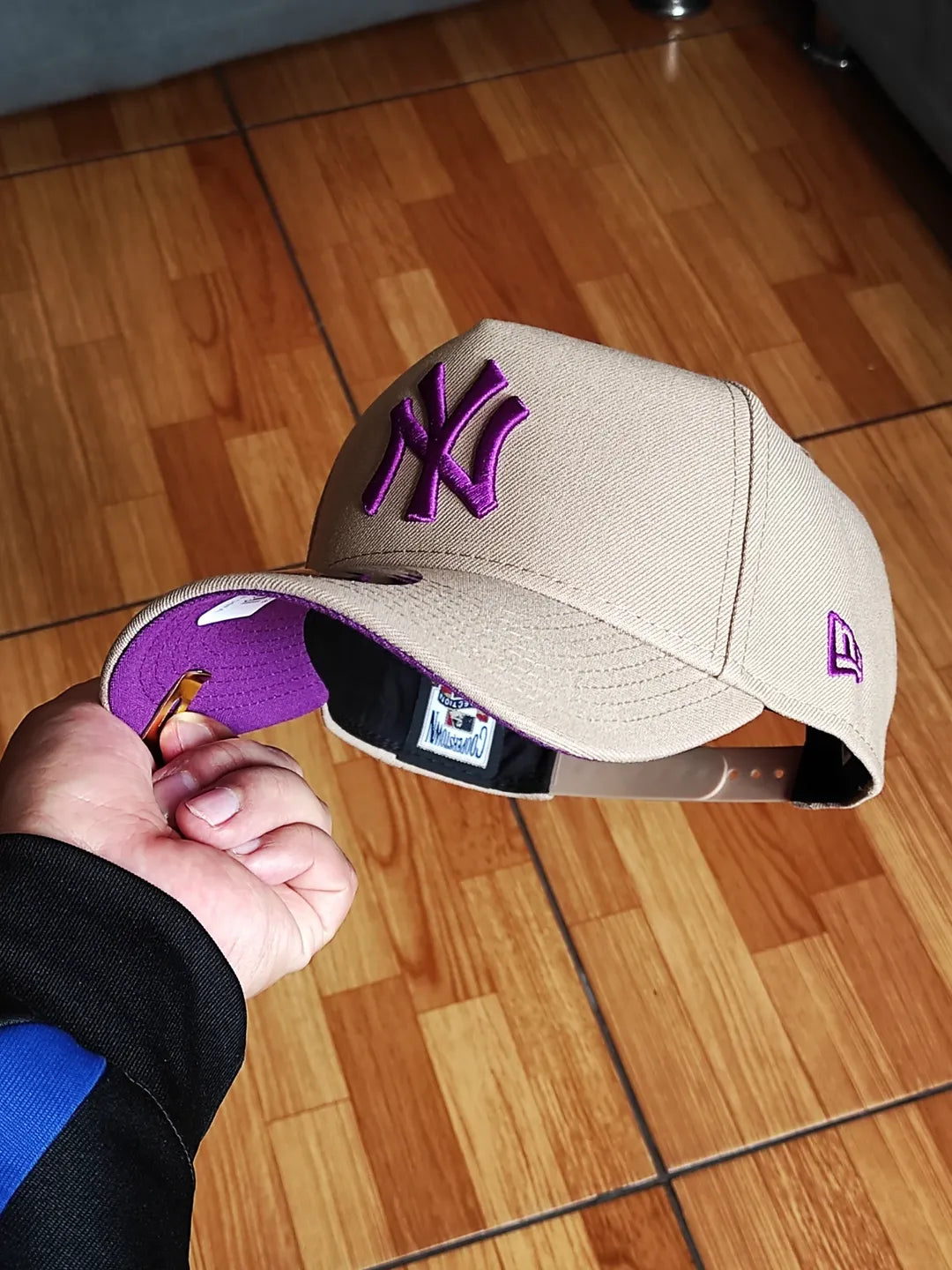 New Era New York Yankees Serie Mundial 1999 uva 🍇 9FORTY A-FRAME.