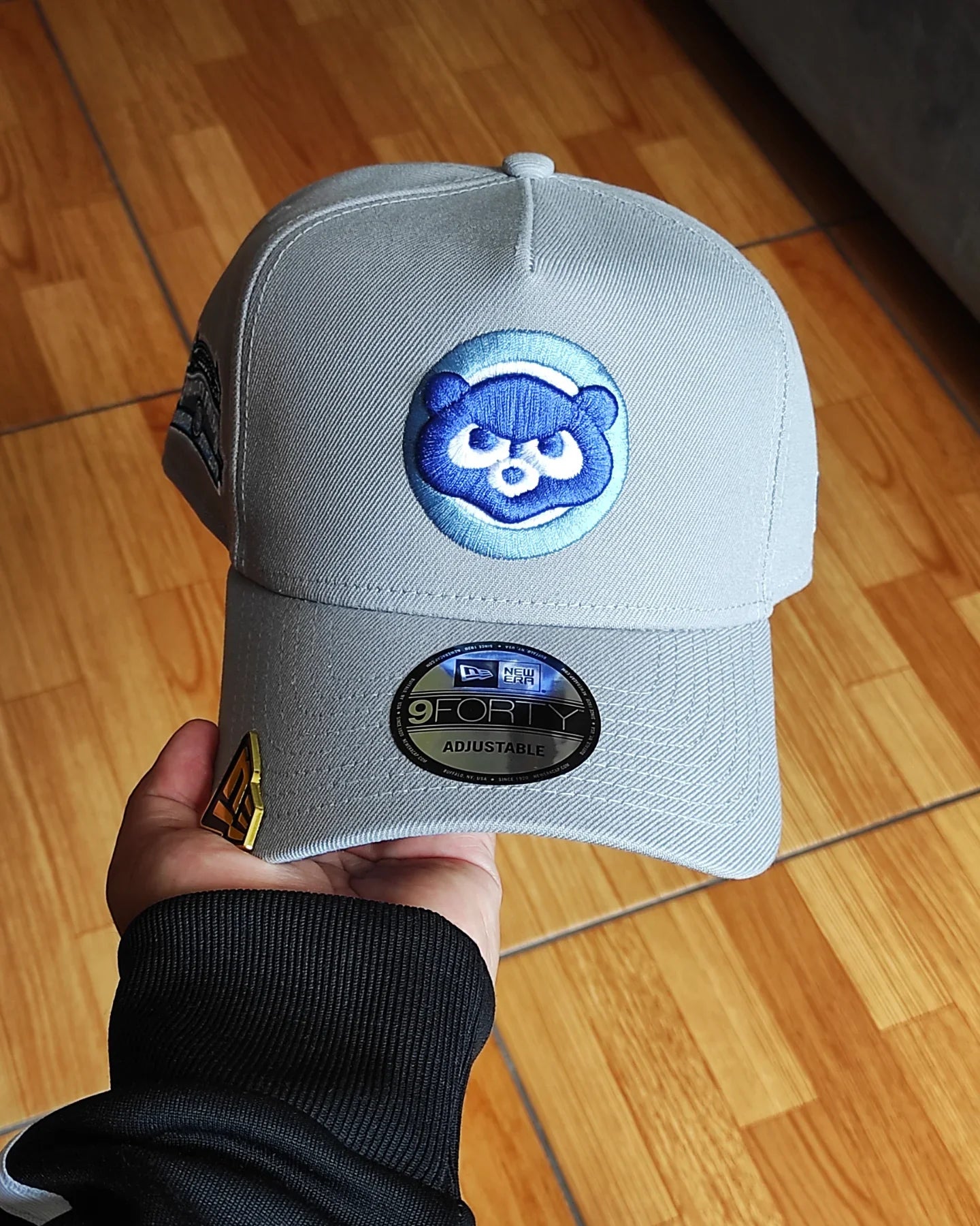 New Era Chicago Cubs 100 Aniversario Gris Helado 9FORTY A-FRAME