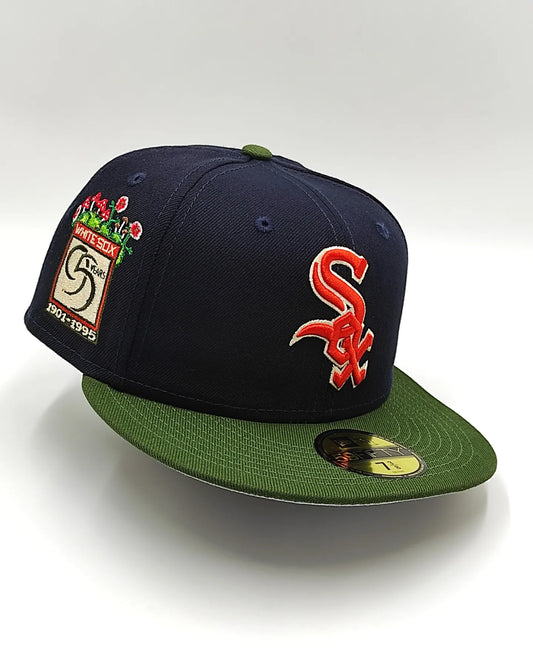 Gorra New Era Chicago White Sox Sprouted 59FIFTY Ajustada
