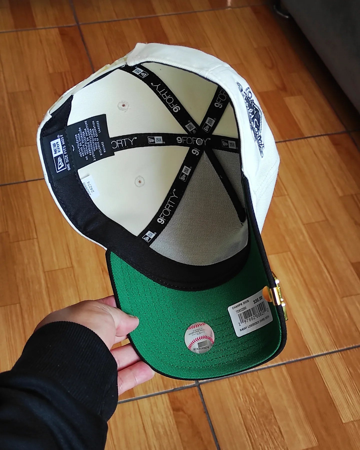 New Era Los Angeles Dodgers Serie Mundial 1999 Cromado negro 9 forty A-FRAME