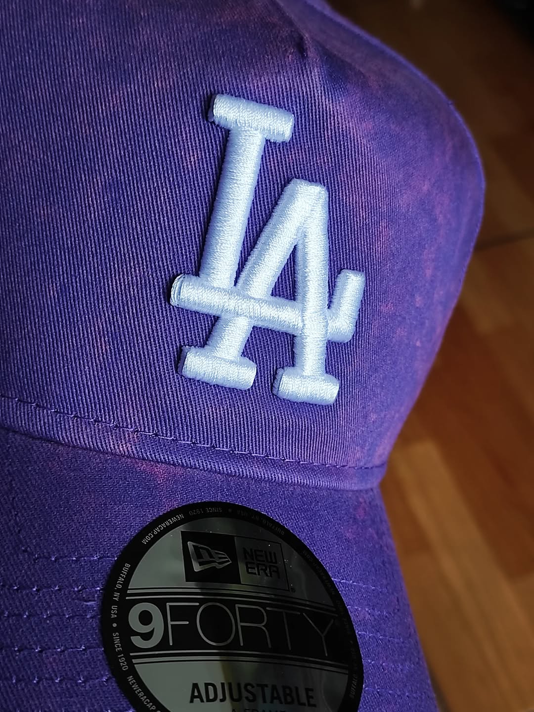 Gorra snapback 9FORTY A-FRAME New Era Los Angeles Dodgers morada 👖