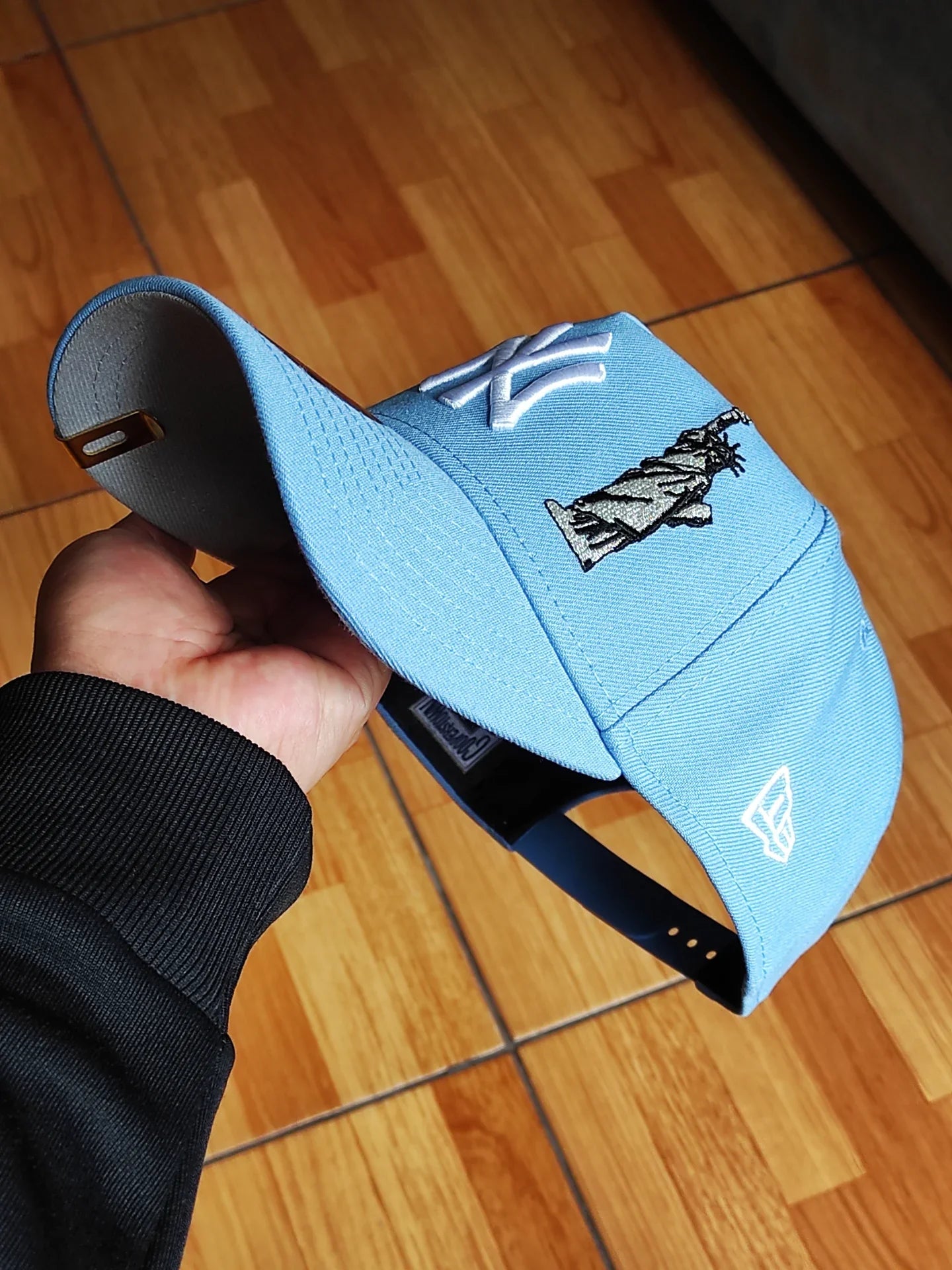 New Era New York Yankees world series sky 9forty A-Frame Snapback