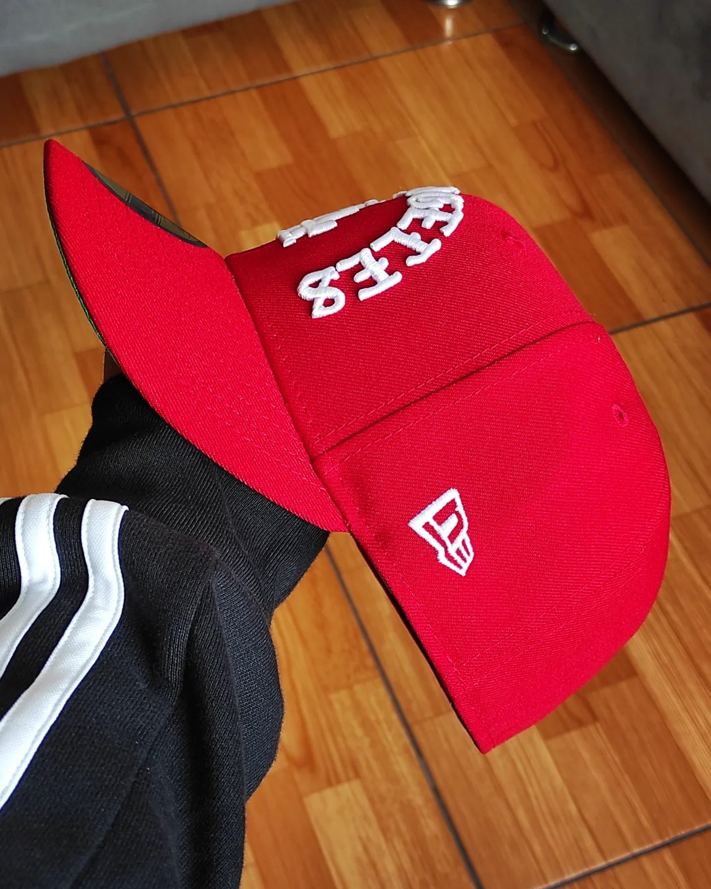 Gorra ajustada New Era Los Angeles Dodgers Viva Roja edición 59fifty